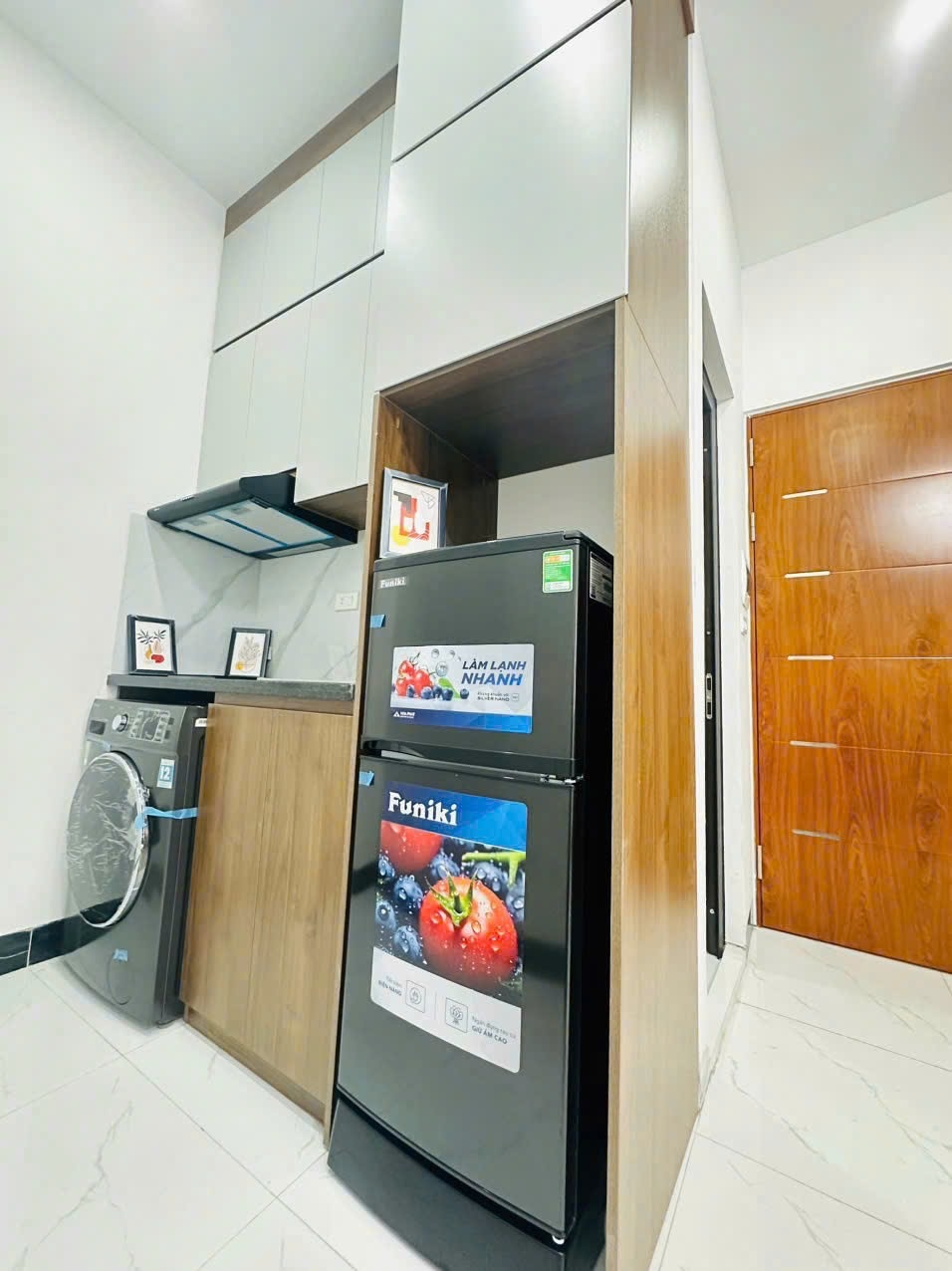 Phòng trọ Duplex 20m2 tại Friends Team Bùi Xương Trạch - Thanh Xuân - Phòng bếp
