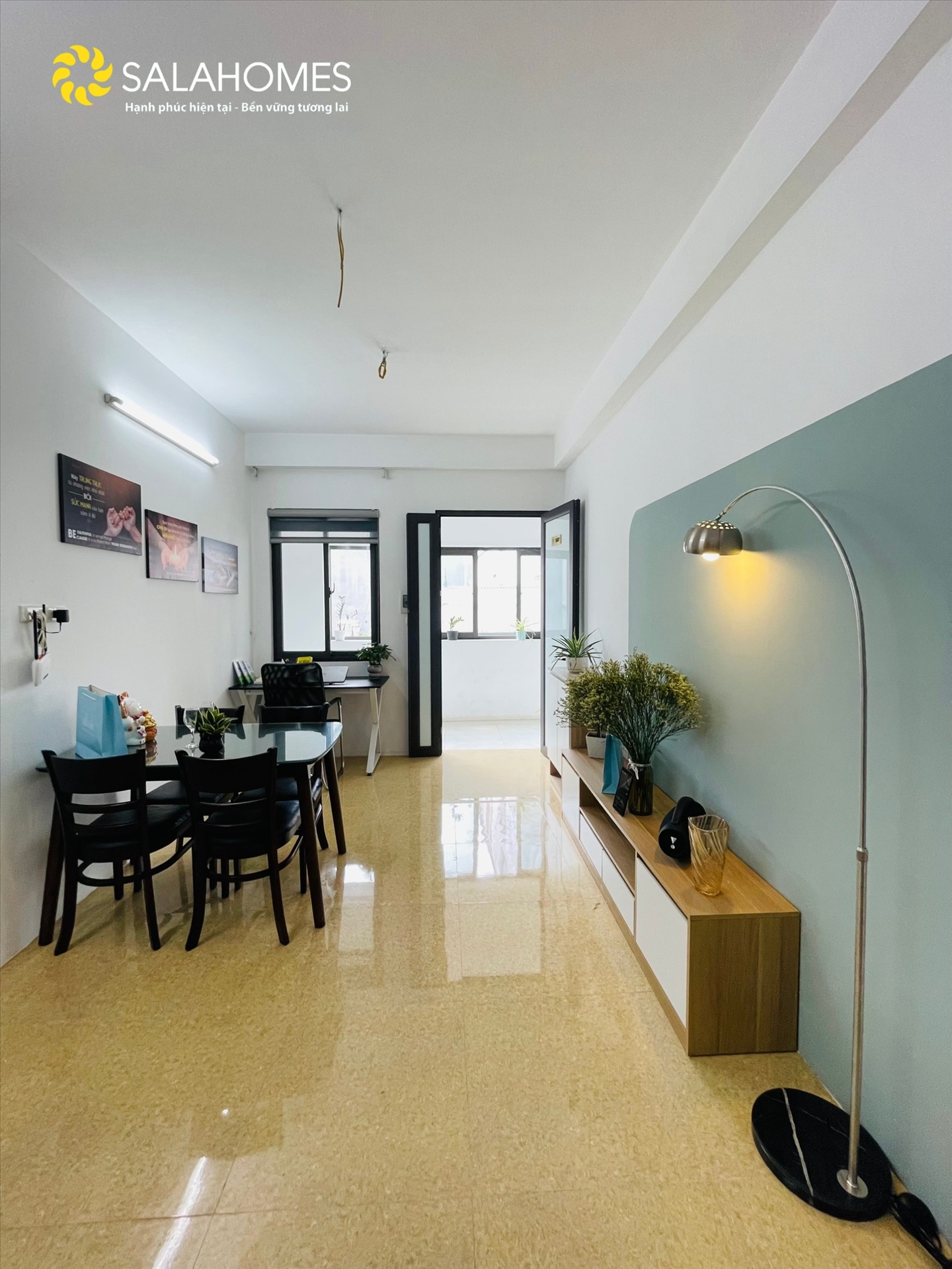 Phòng trọ 1 Phòng ngủ 44m2 tại Salahomes Vũ Tông Phan - Thanh Xuân - Phòng khách