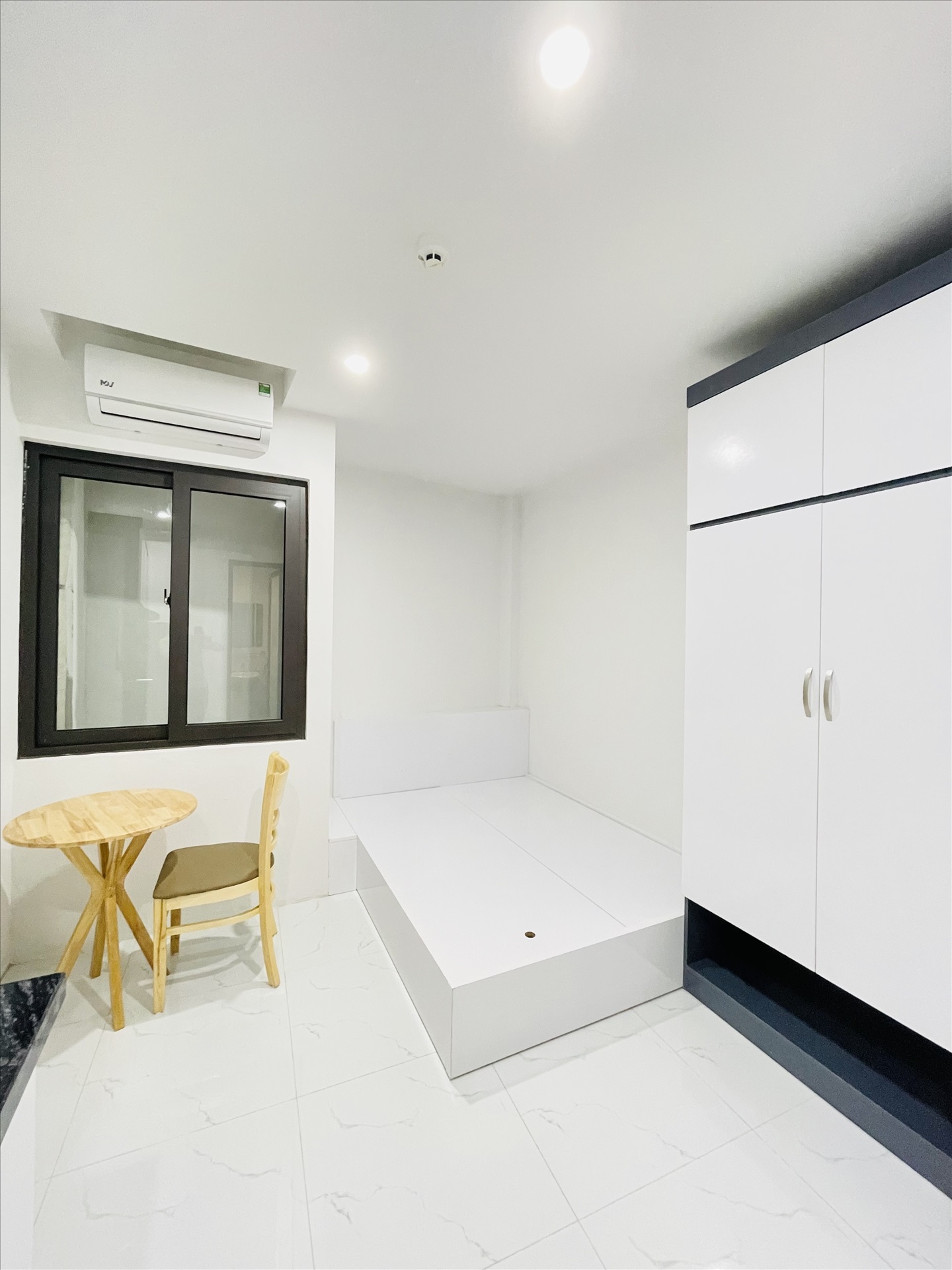 Phòng trọ Studio 20m2 tại Friends Team Hồ Tùng Mậu - Cầu Giấy - Phòng ngủ