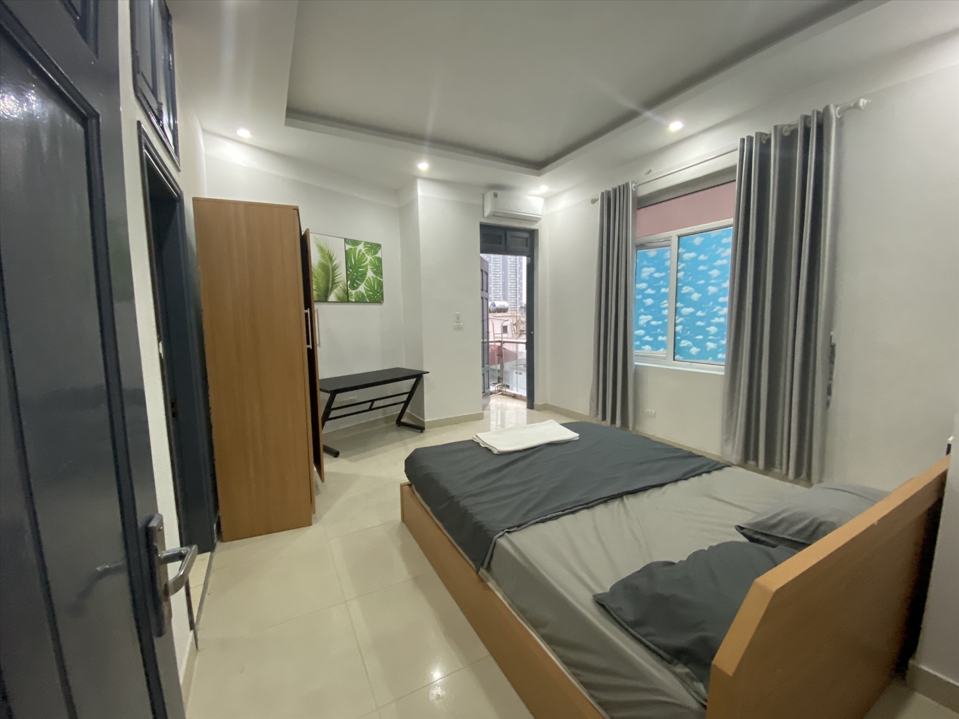 Phòng trọ 2 Phòng ngủ 39m2 tại Sunny Apartment Xuân Thủy - Cầu Giấy - Phòng ngủ