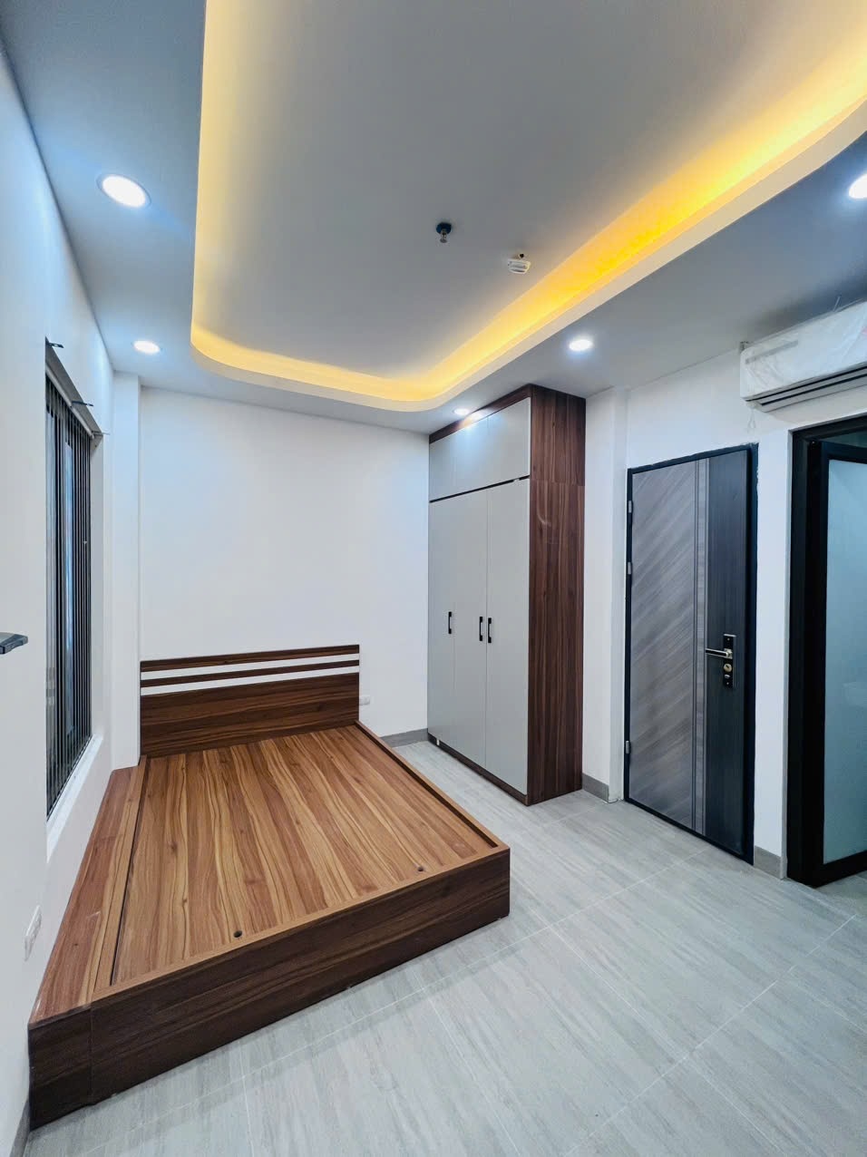 Phòng trọ Studio 28m2 tại FUNHOME Phạm Văn Đồng - Bắc Từ Liêm - Phòng ngủ