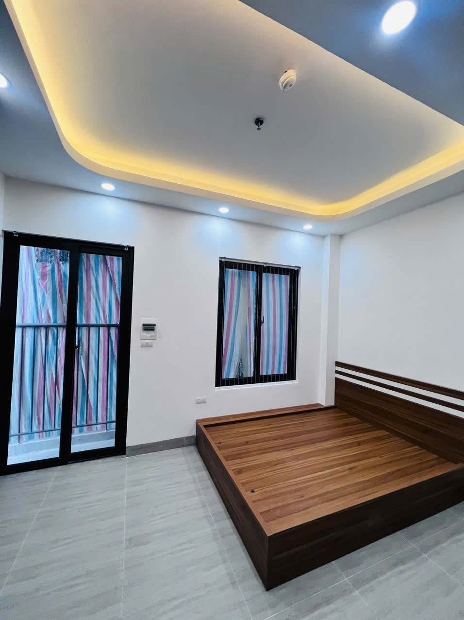 Phòng trọ Studio 28m2 tại FUNHOME Phạm Văn Đồng - Bắc Từ Liêm - Phòng ngủ