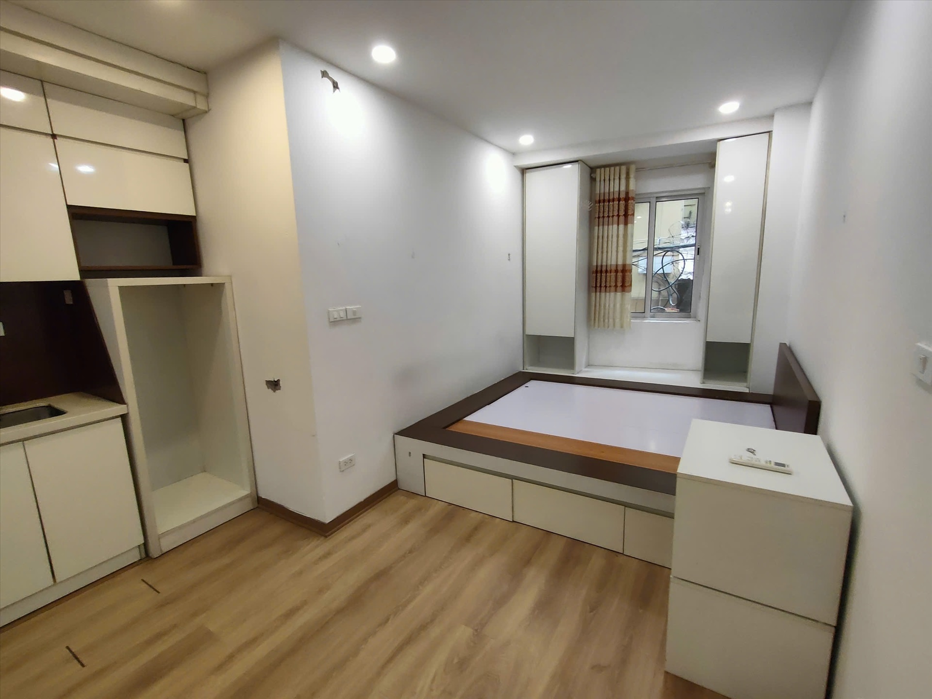 Phòng trọ Studio 22m2 tại AN House Trần Duy Hưng - Cầu Giấy - Phòng ngủ