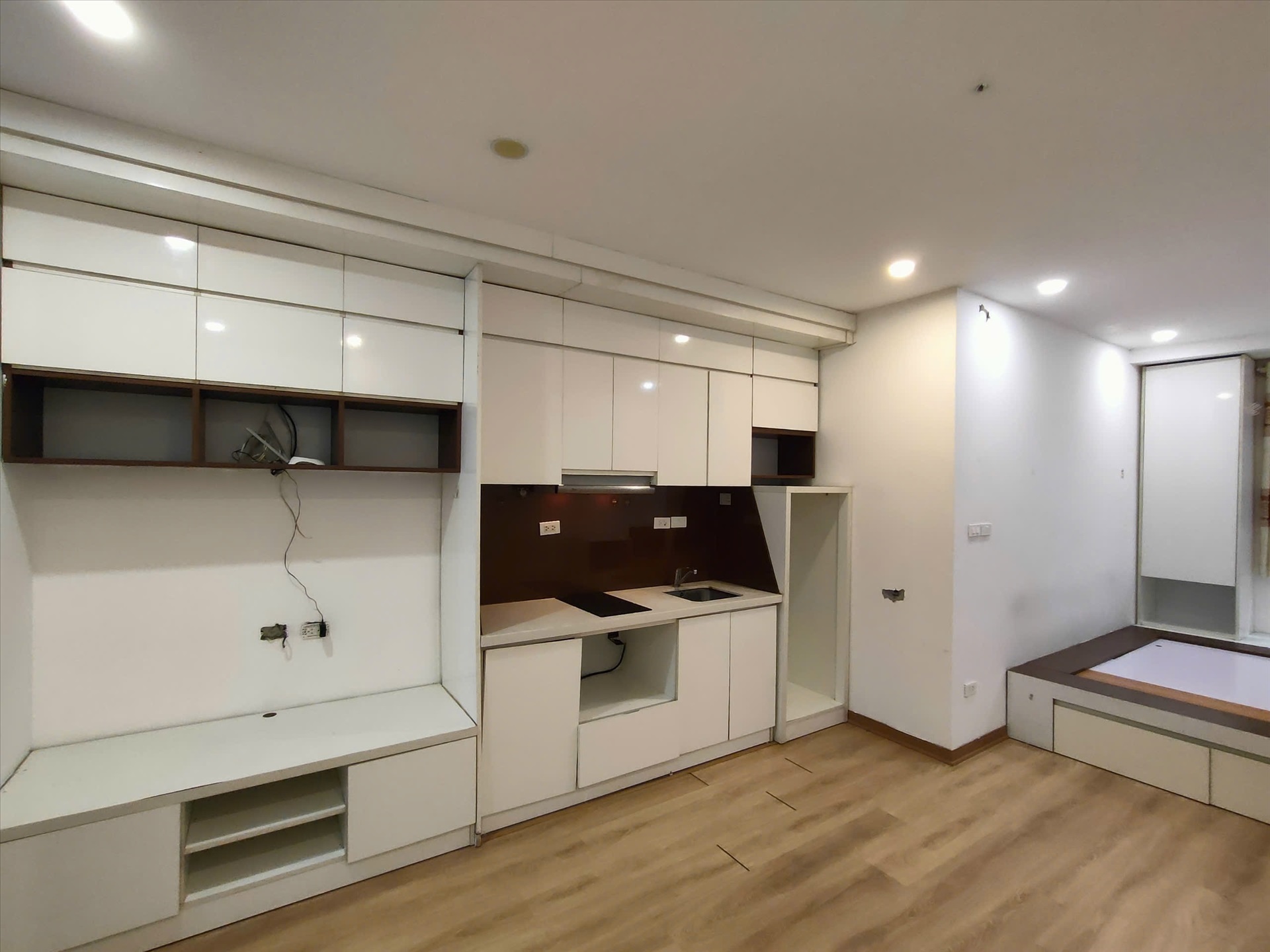 Phòng trọ Studio 22m2 tại AN House Trần Duy Hưng - Cầu Giấy - Phòng bếp