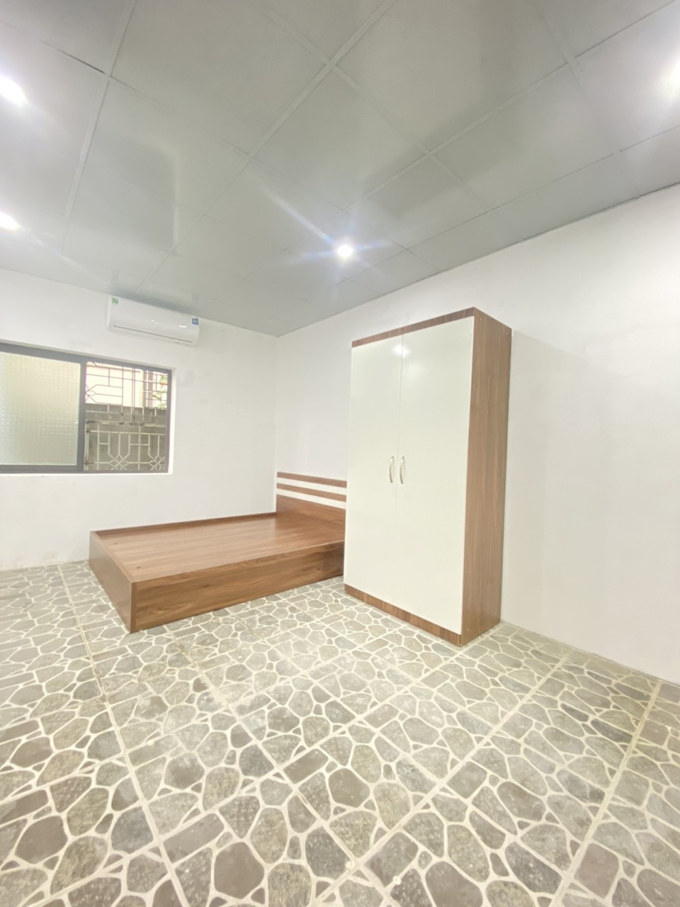 Phòng trọ Studio 22m2 tại 4PS Housing Láng Hạ - Ba Đình - Phòng ngủ