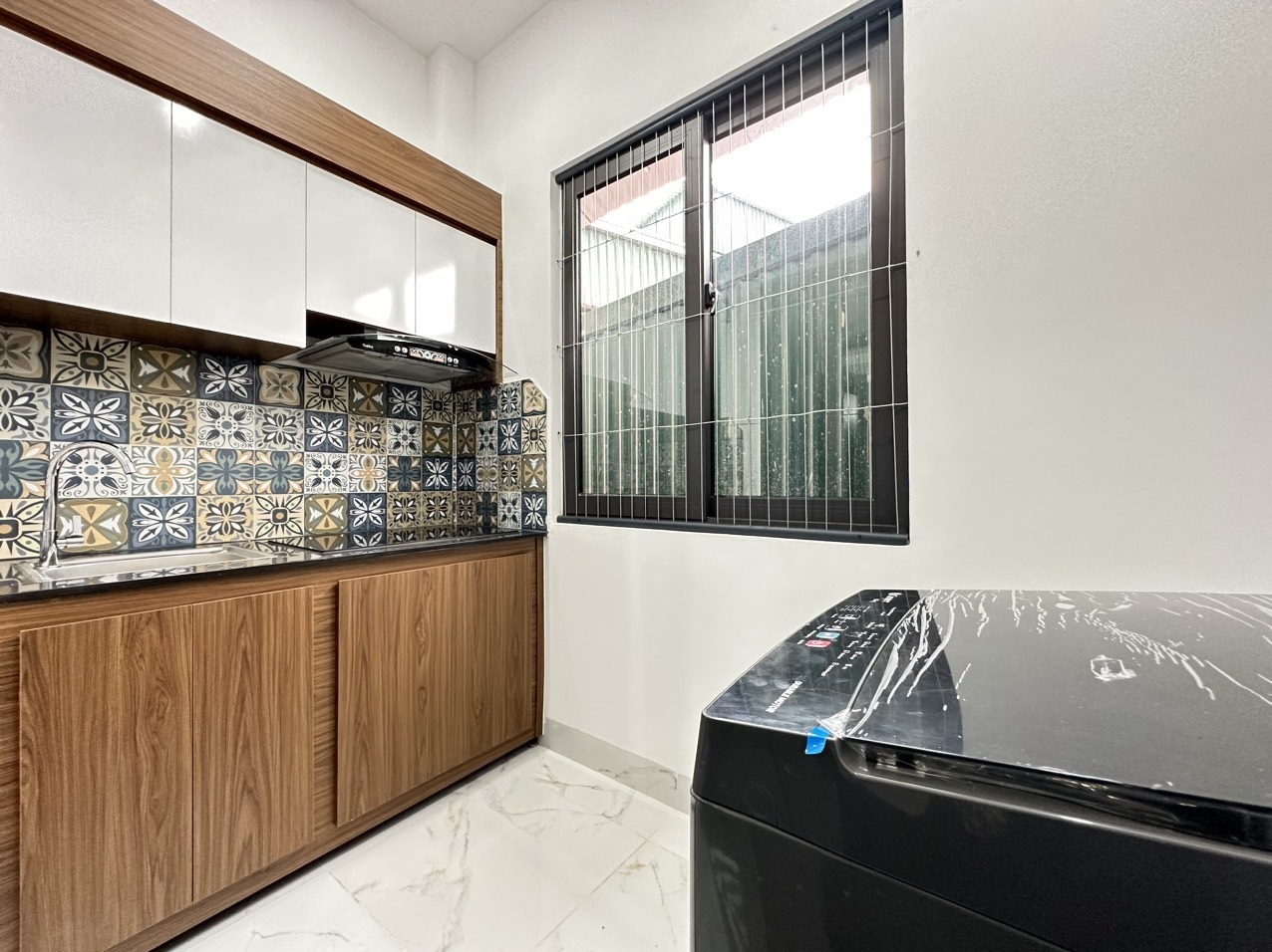 Phòng trọ Duplex 25m2 tại NV Home Đồng Me - Nam Từ Liêm - Phòng bếp