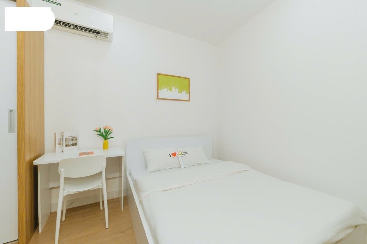 Phòng trọ Studio 25m2 tại NV Home B Thái Thịnh - Đống Đa - Phòng ngủ