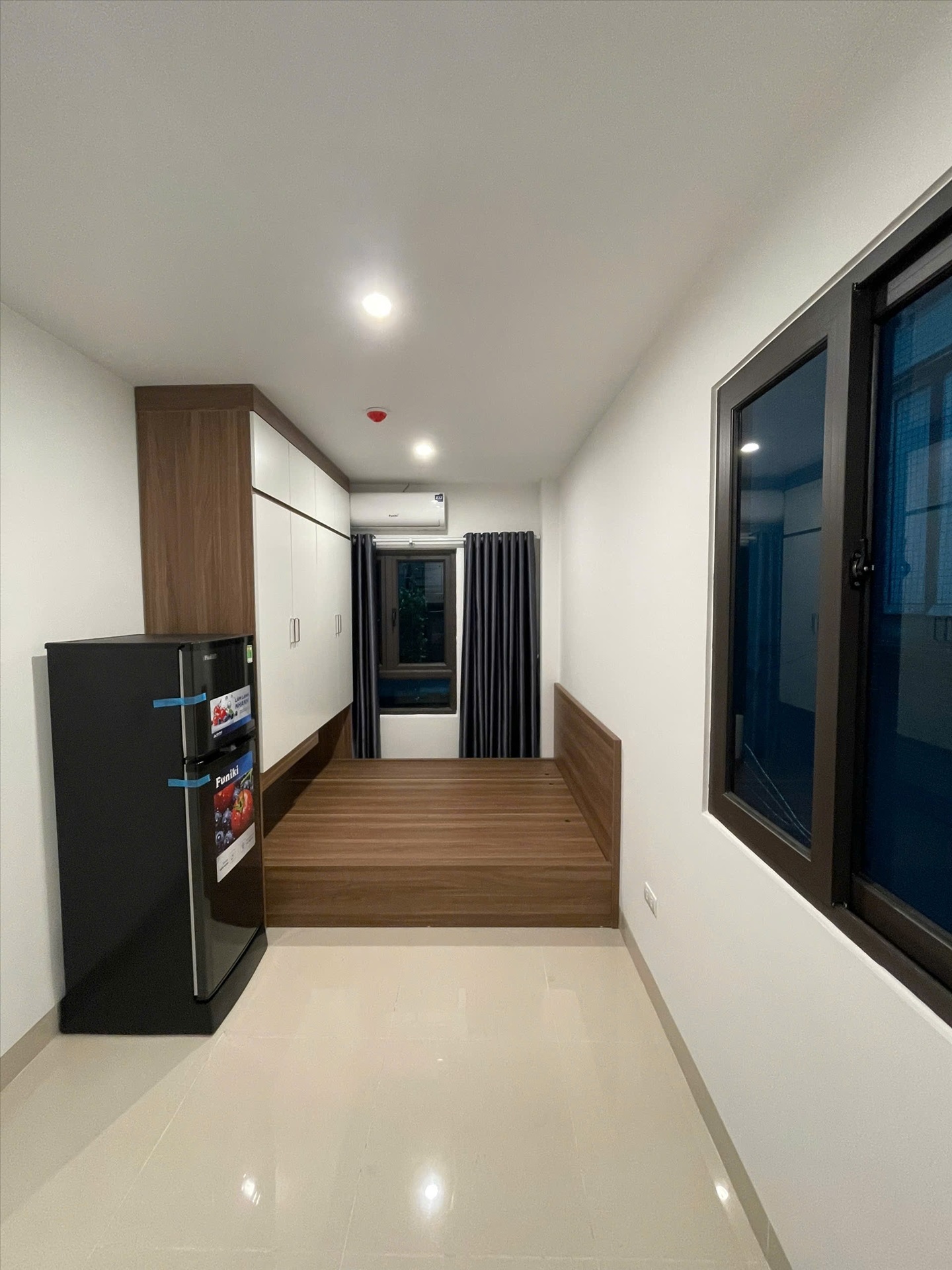 Phòng trọ Studio 25m2 tại NTV Apartment Tôn Đức Thắng - Đống Đa - Phòng ngủ