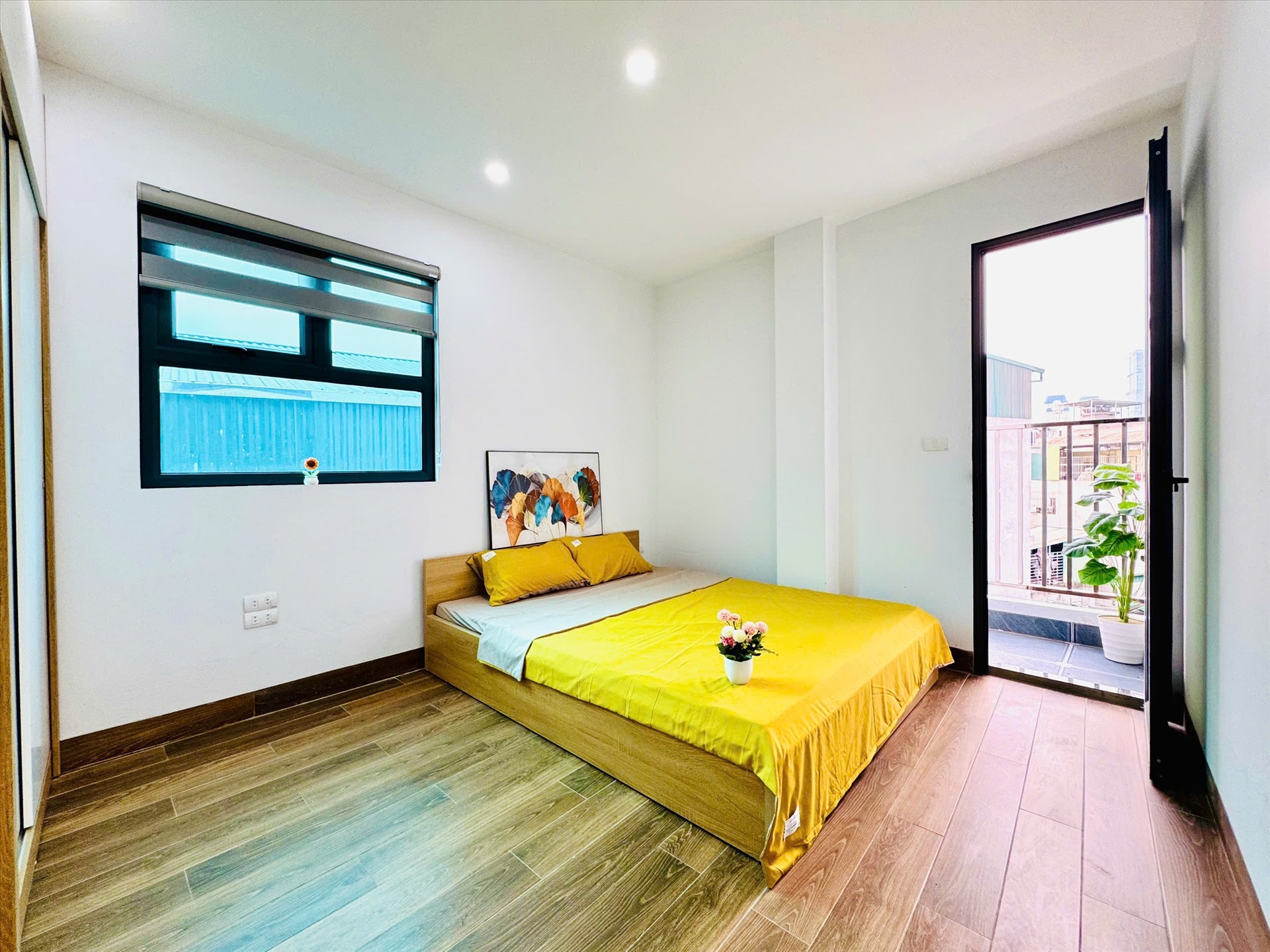 Phòng trọ 1 Phòng ngủ 27m2 tại Vihome Plus Phú Đô - Nam Từ Liêm - Phòng ngủ
