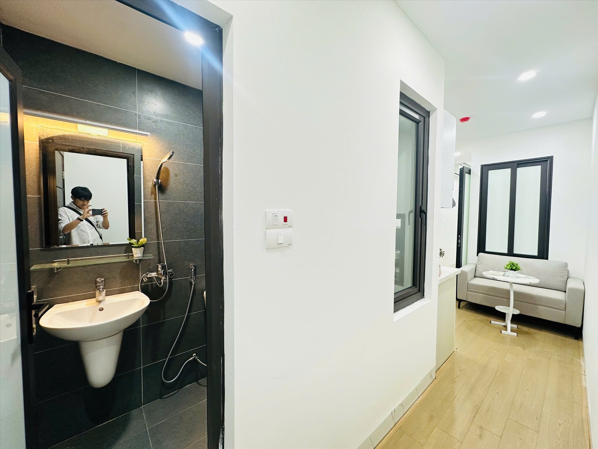 Phòng trọ 1 Phòng ngủ 30m2 tại NV Home B Thái Thịnh - Đống Đa - Phòng bếp