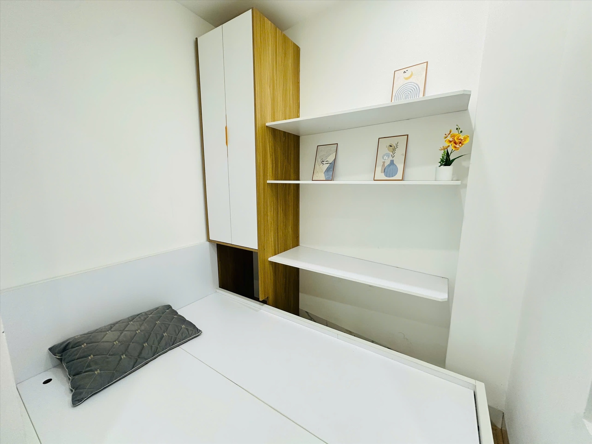 Phòng trọ 1 Phòng ngủ 30m2 tại NV Home B Thái Thịnh - Đống Đa - Phòng ngủ