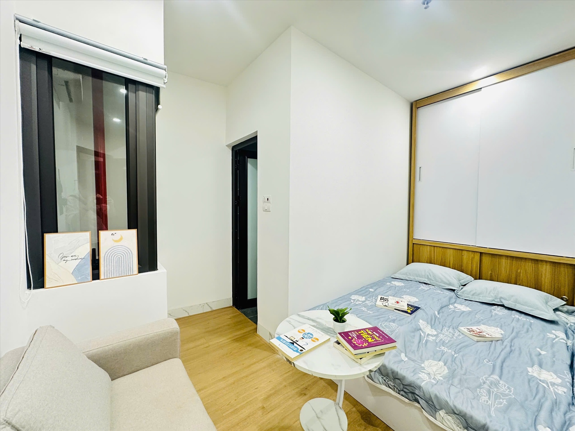 Phòng trọ Studio 20m2 tại NV Home B Thái Thịnh - Đống Đa - Phòng ngủ