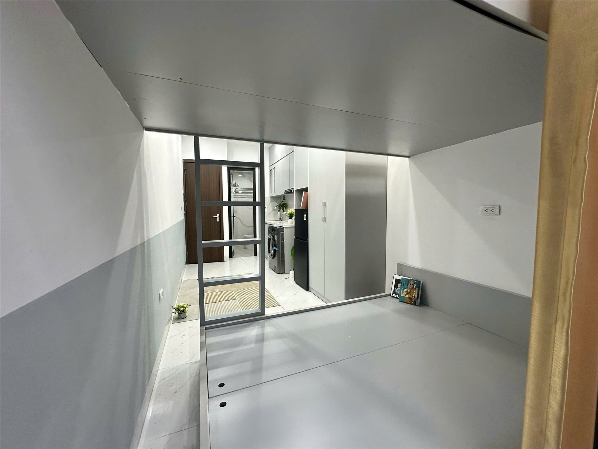 Phòng trọ Studio 20m2 tại AK Land Vũ Tông Phan - Thanh Xuân - Phòng ngủ