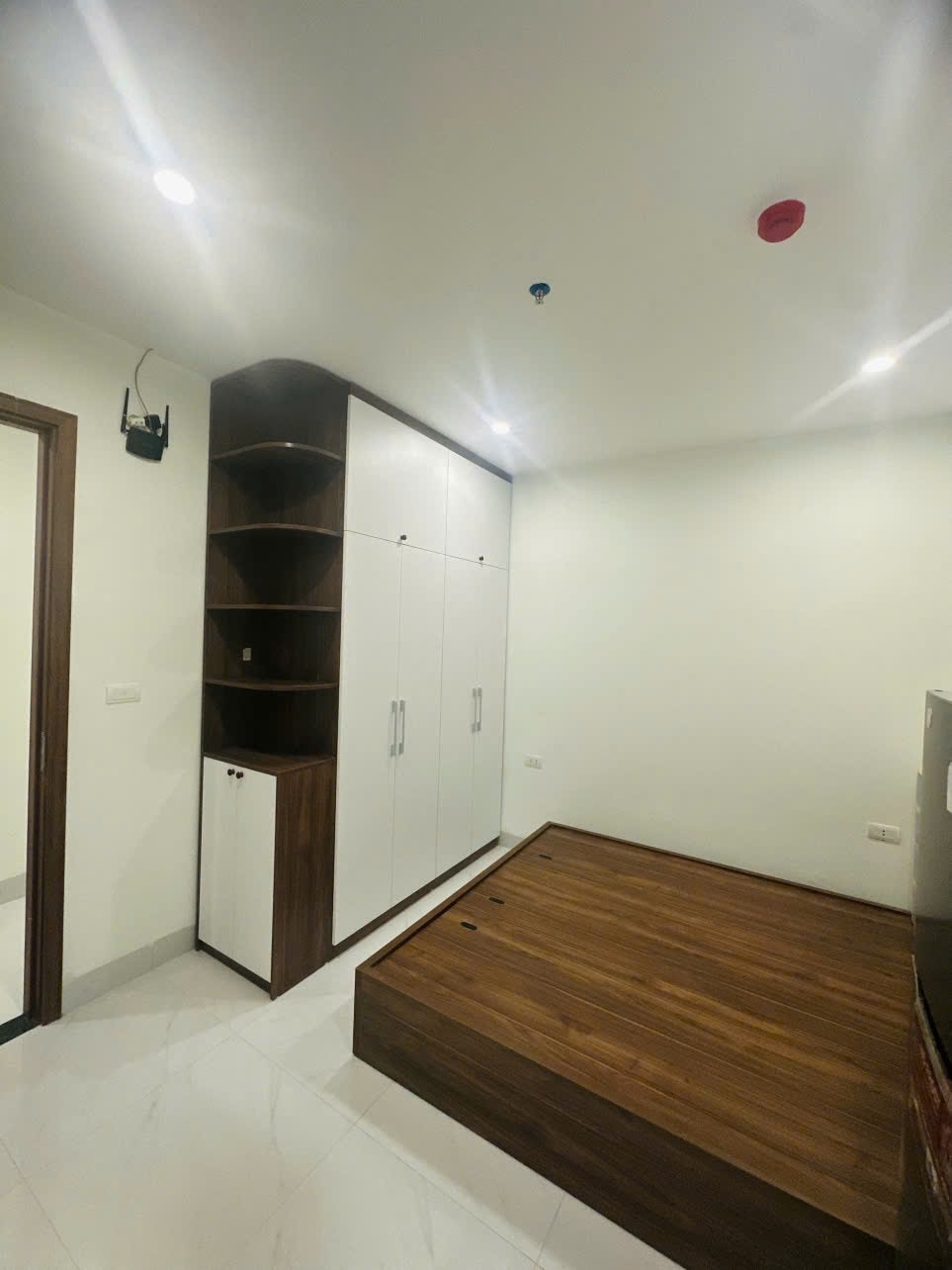 Phòng trọ Studio 20m2 tại Johome Xuân Phương - Nam Từ Liêm - Phòng ngủ