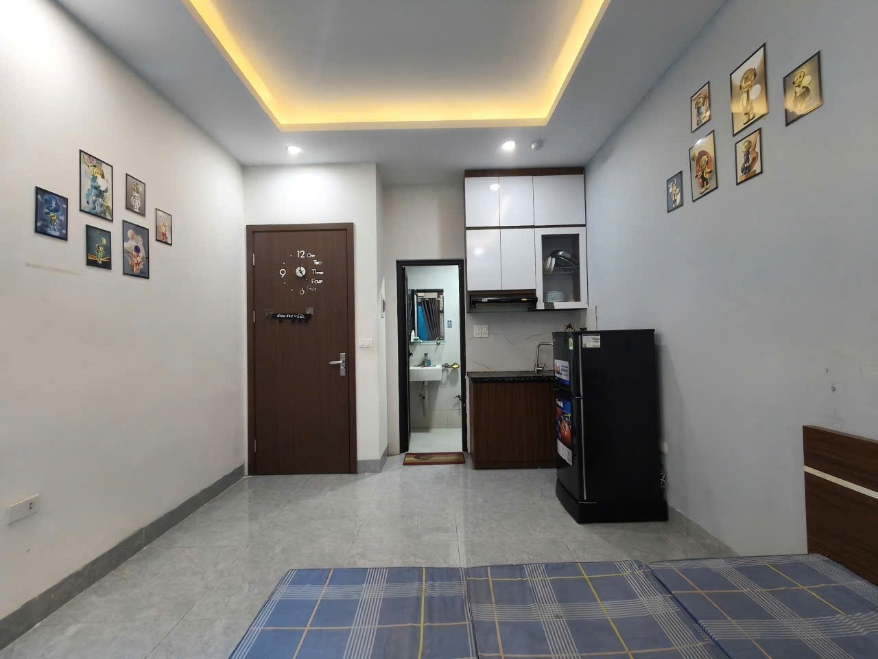 Phòng trọ Studio 20m2 tại Johome Phương Canh - Nam Từ Liêm - Phòng bếp