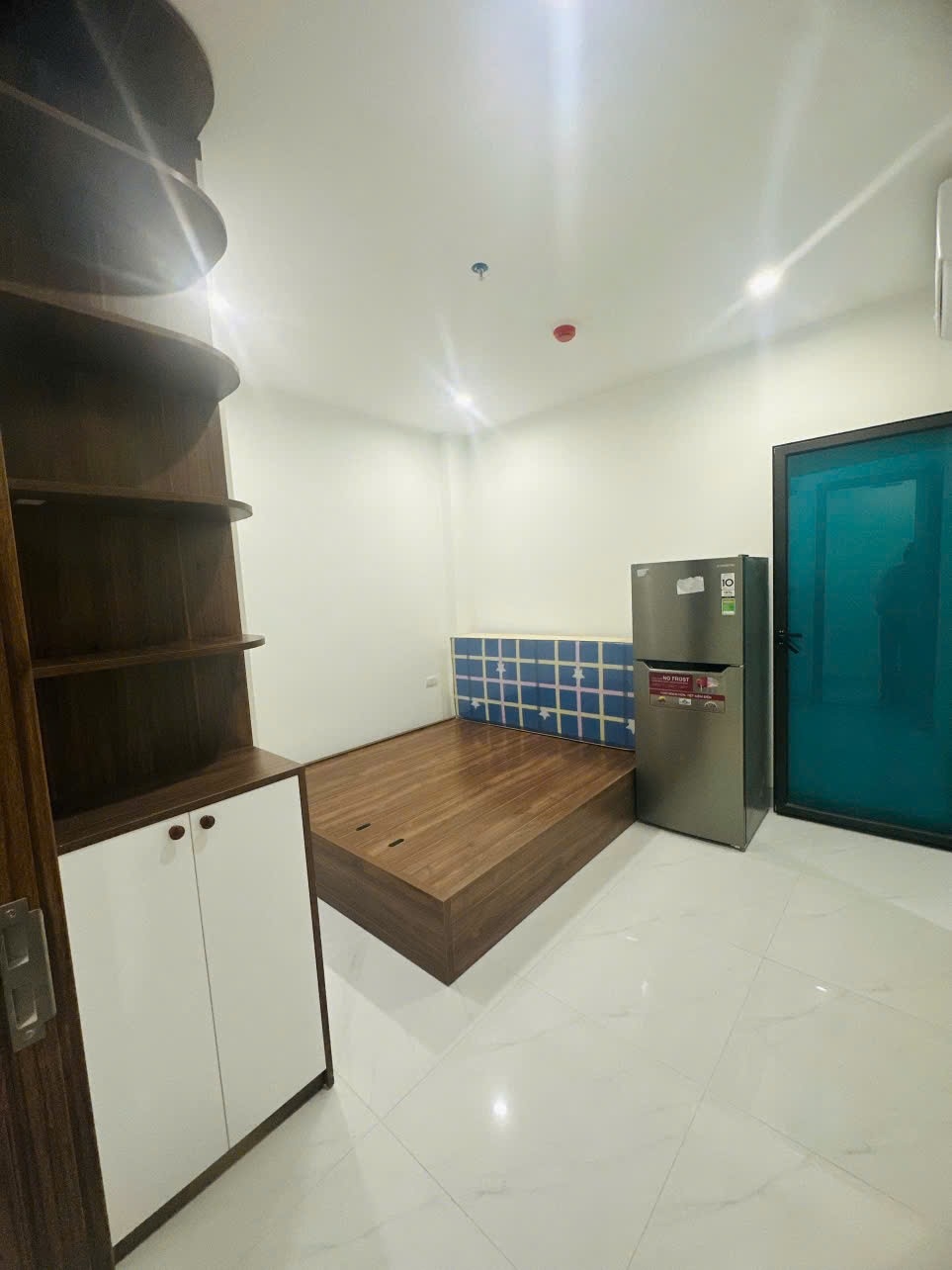 Phòng trọ Studio 20m2 tại Johome Xuân Phương - Nam Từ Liêm - Phòng ngủ
