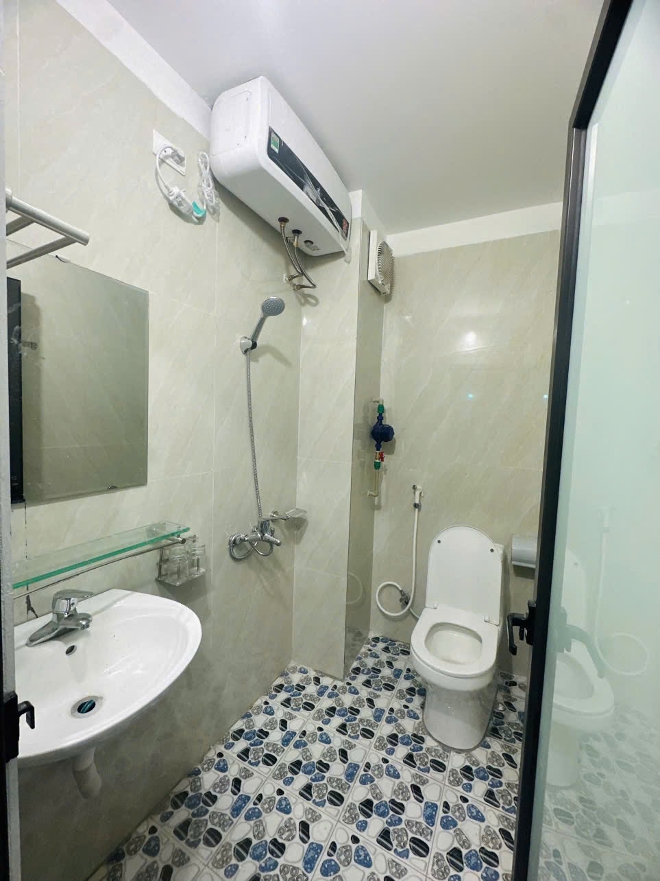 Phòng trọ Studio 20m2 tại Johome Xuân Phương - Nam Từ Liêm - Phòng tắm