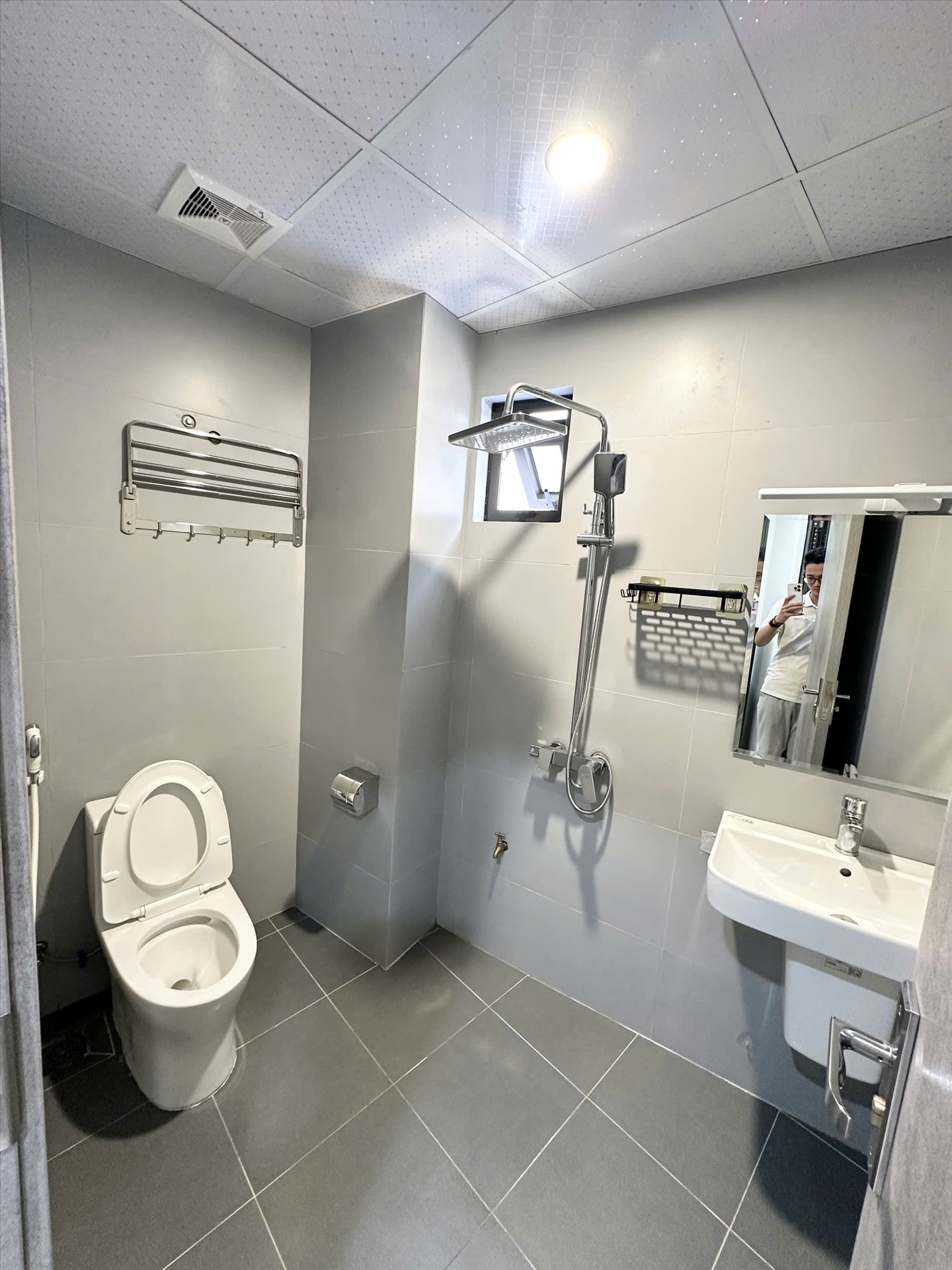 Phòng trọ 1 Phòng ngủ 50m2 tại GENZ Home 2 Mỹ Đình - Nam Từ Liêm - Phòng tắm
