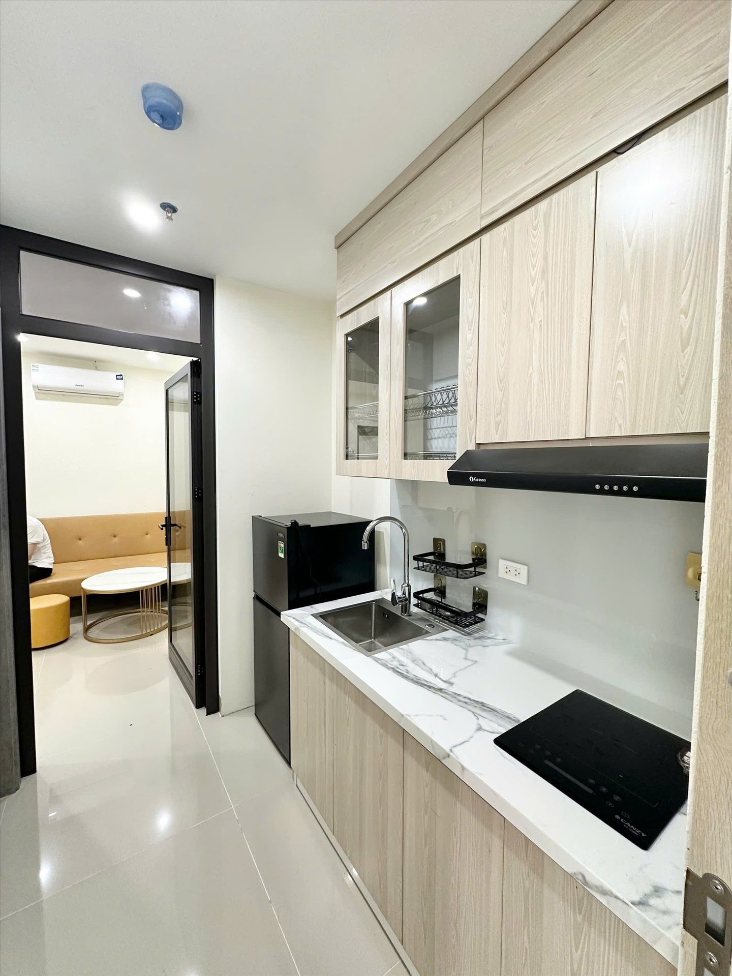Phòng trọ 1 Phòng ngủ 50m2 tại GENZ Home 2 Mỹ Đình - Nam Từ Liêm - Phòng bếp