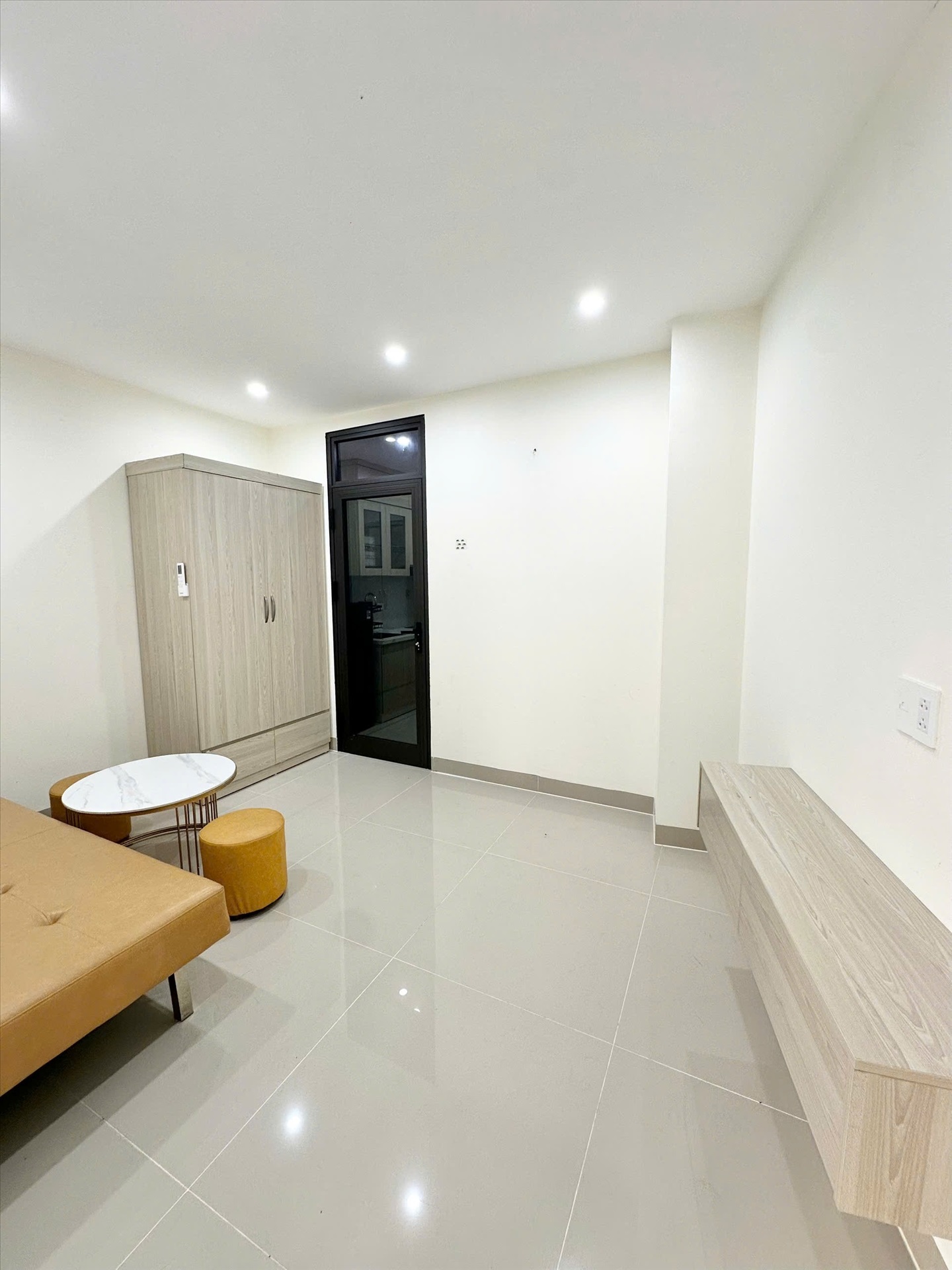 Phòng trọ 1 Phòng ngủ 50m2 tại GENZ Home 2 Mỹ Đình - Nam Từ Liêm - Phòng khách