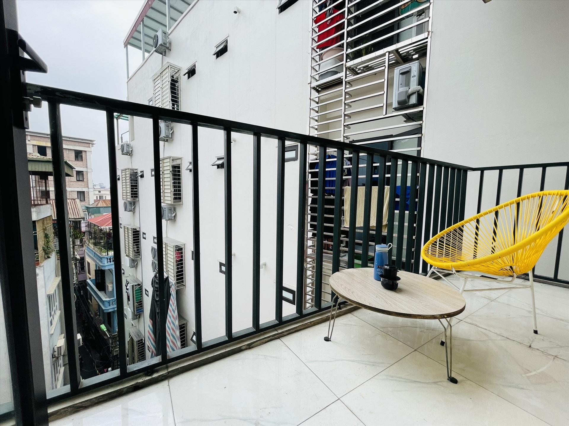 Phòng trọ Studio 37m2 tại Salahomes Khương Trung - Thanh Xuân - Ban công