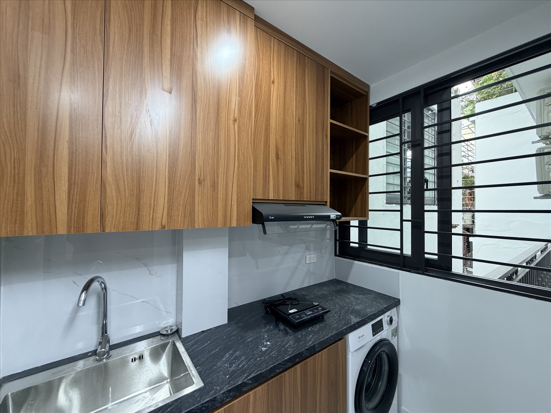 Phòng trọ Studio 22m2 tại Sunshine Quan Nhân - Thanh Xuân - Phòng bếp