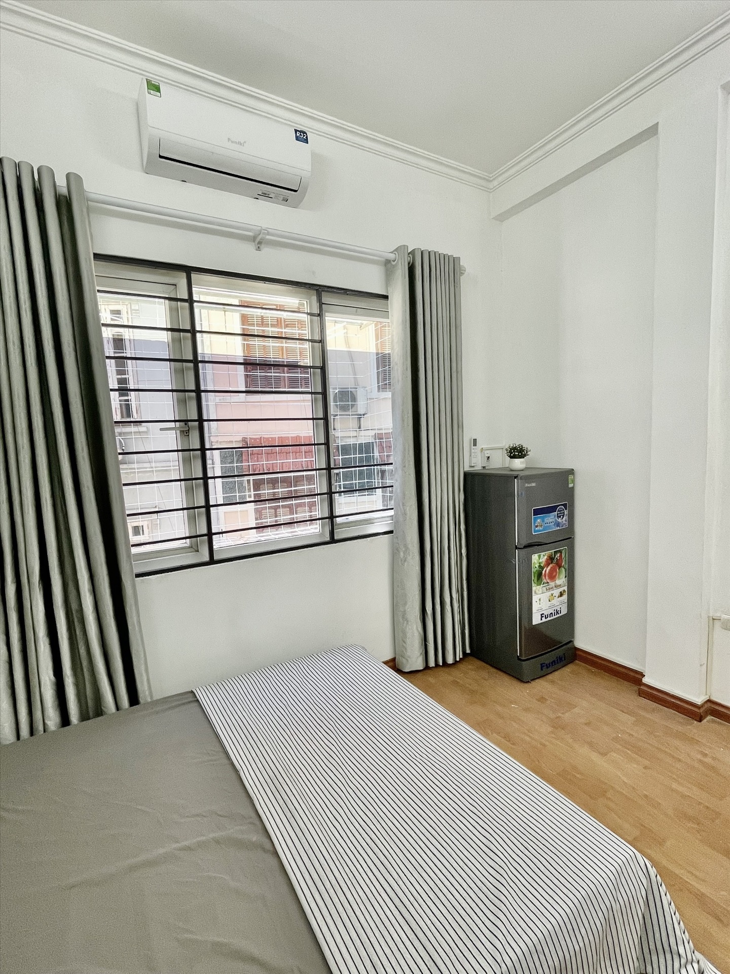 Phòng trọ Studio 19m2 tại 4PS Housing 1 Trung Kính - Cầu Giấy - Phòng ngủ
