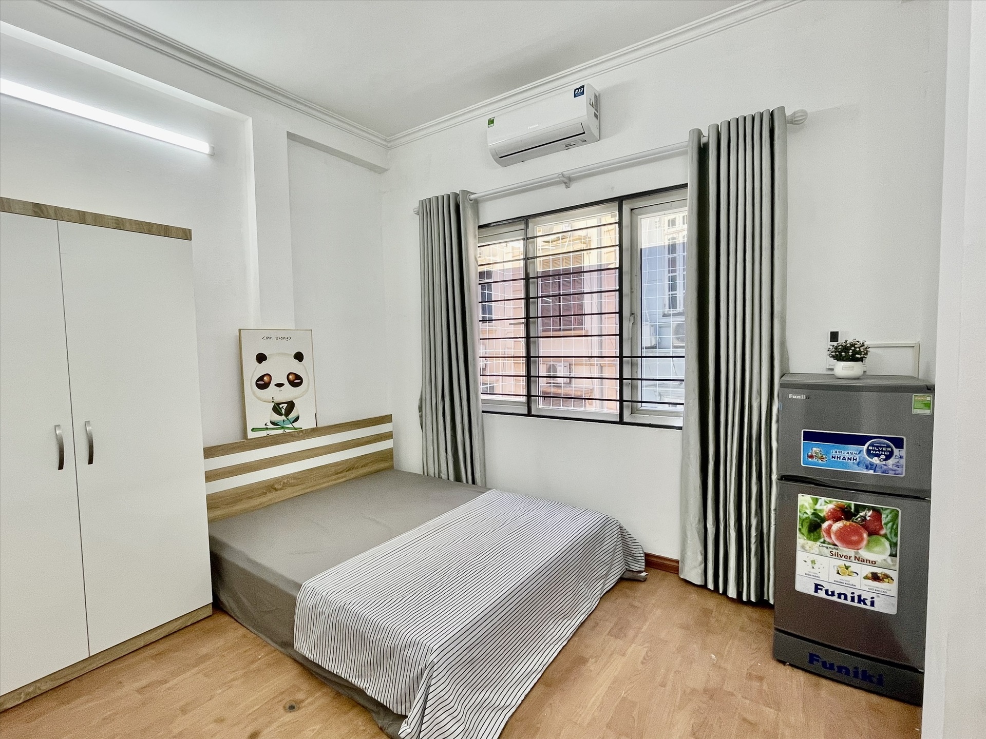 Phòng trọ Studio 19m2 tại 4PS Housing 1 Trung Kính - Cầu Giấy - Phòng ngủ