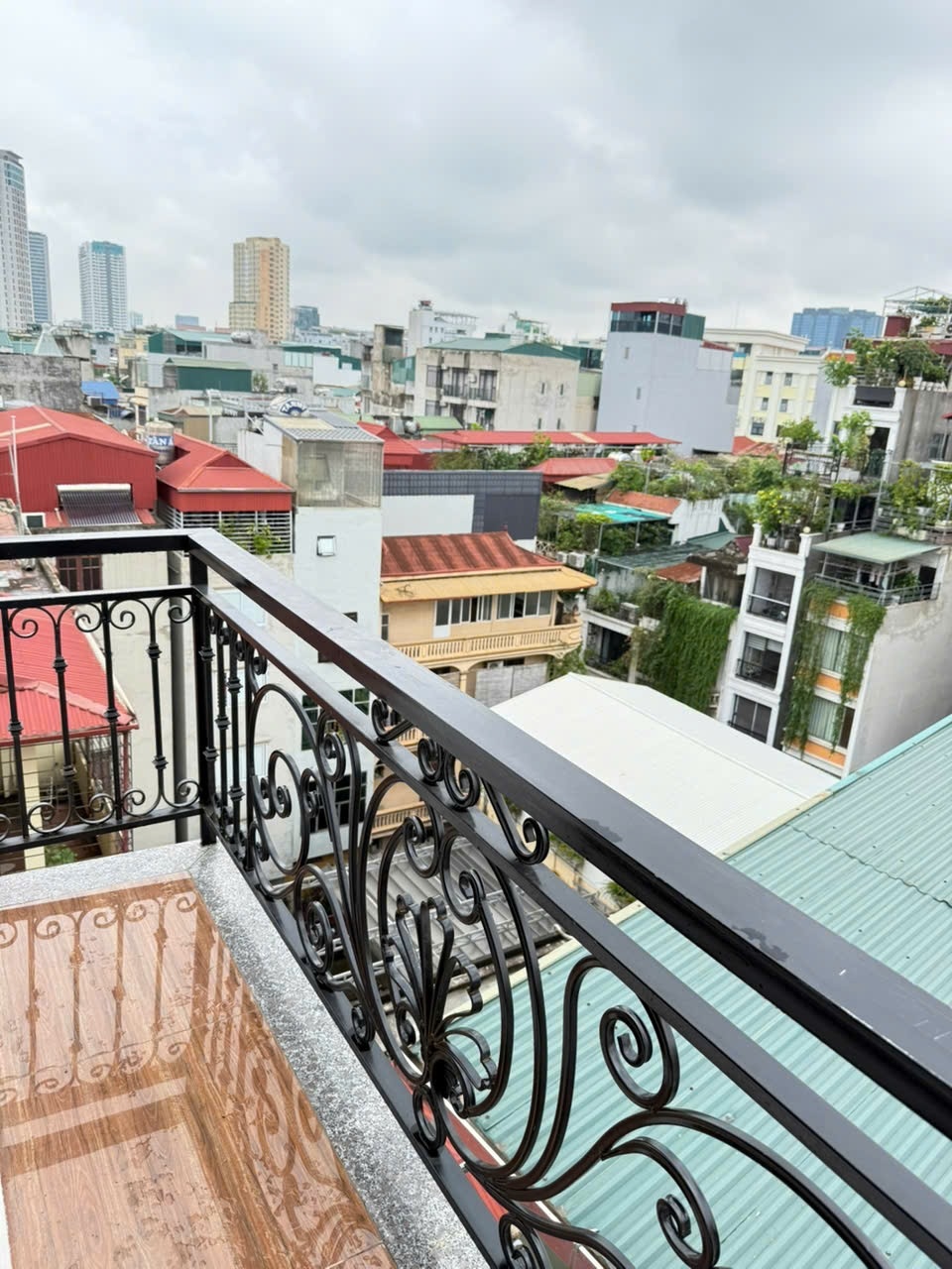 Phòng trọ Studio 25m2 tại Sunshine Khương Trung - Thanh Xuân - Ban công