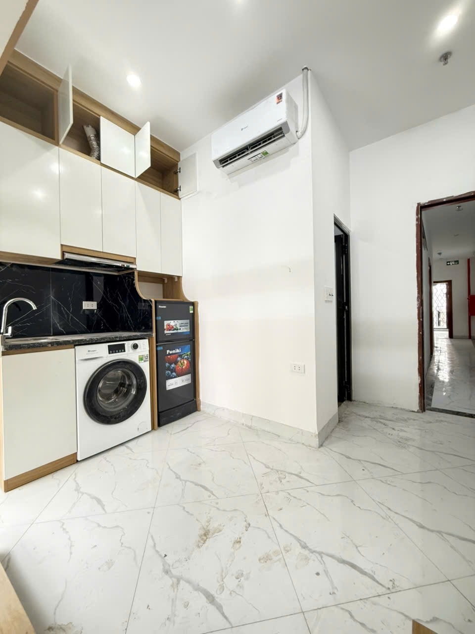 Phòng trọ Studio 25m2 tại Sunshine Chính Kinh - Thanh Xuân - Phòng bếp