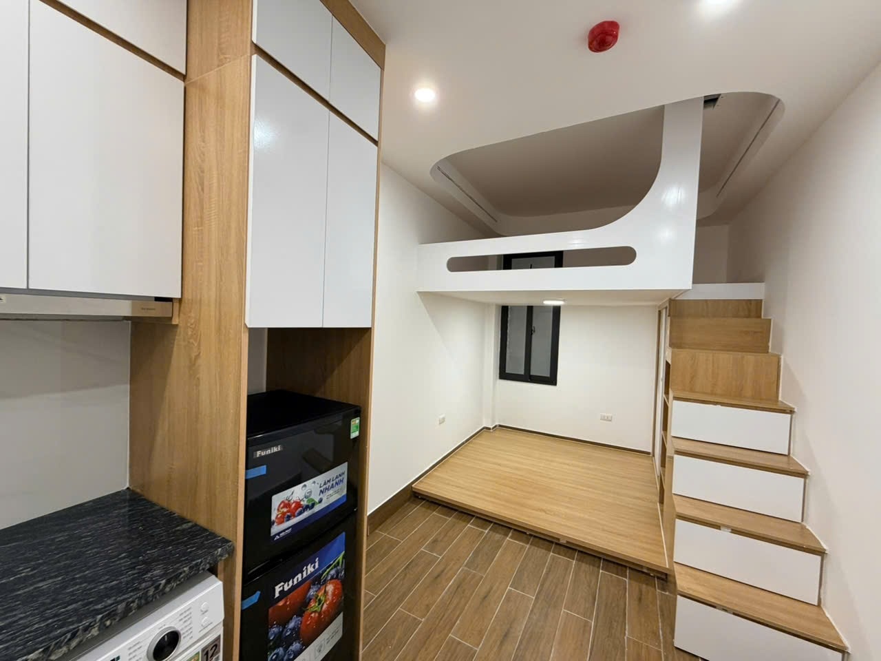 Phòng trọ Studio 22m2 tại Sunshine Vũ Trọng Phụng - Thanh Xuân - Phòng ngủ