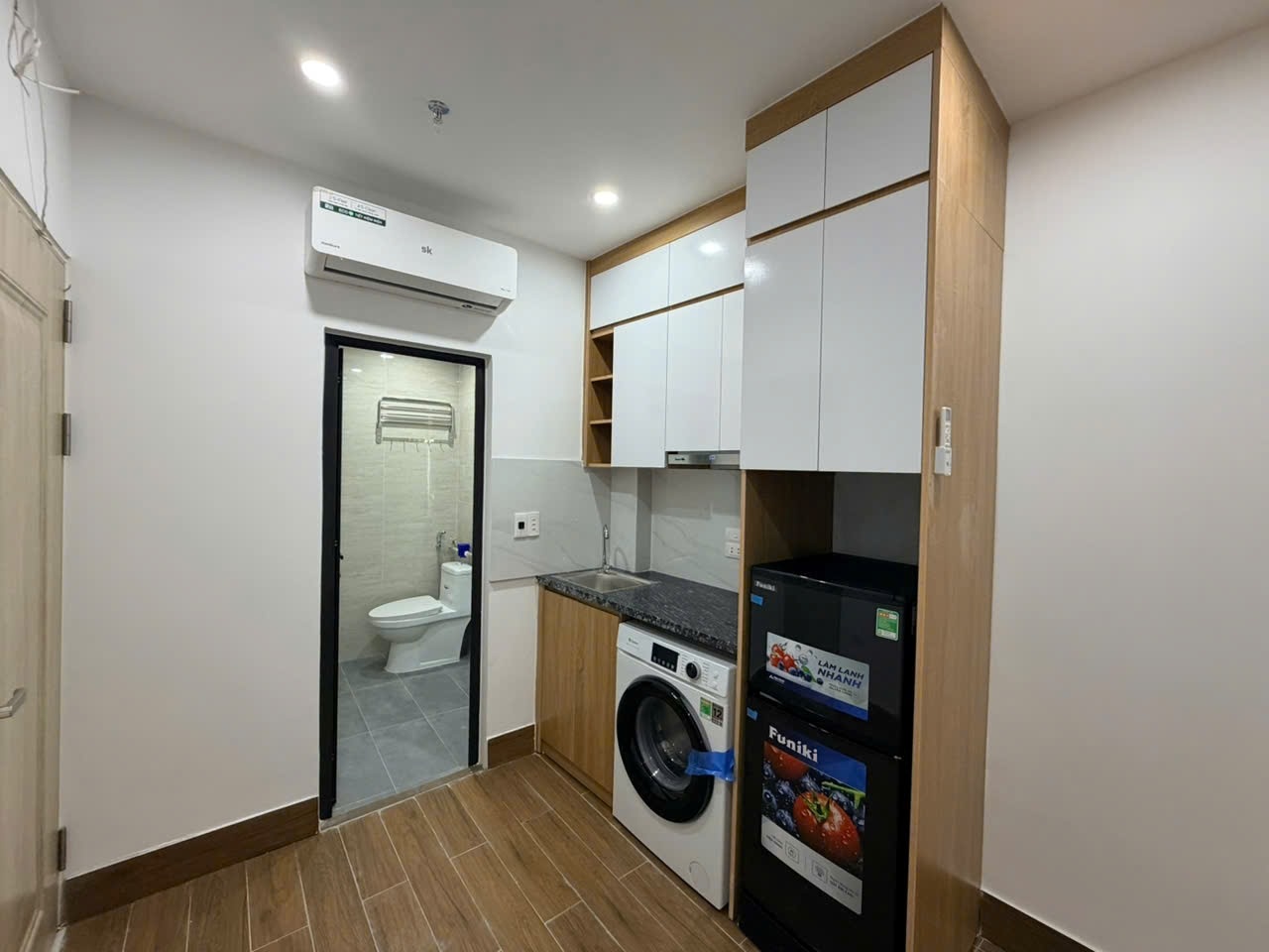 Phòng trọ Studio 22m2 tại Sunshine Vũ Trọng Phụng - Thanh Xuân - Phòng bếp