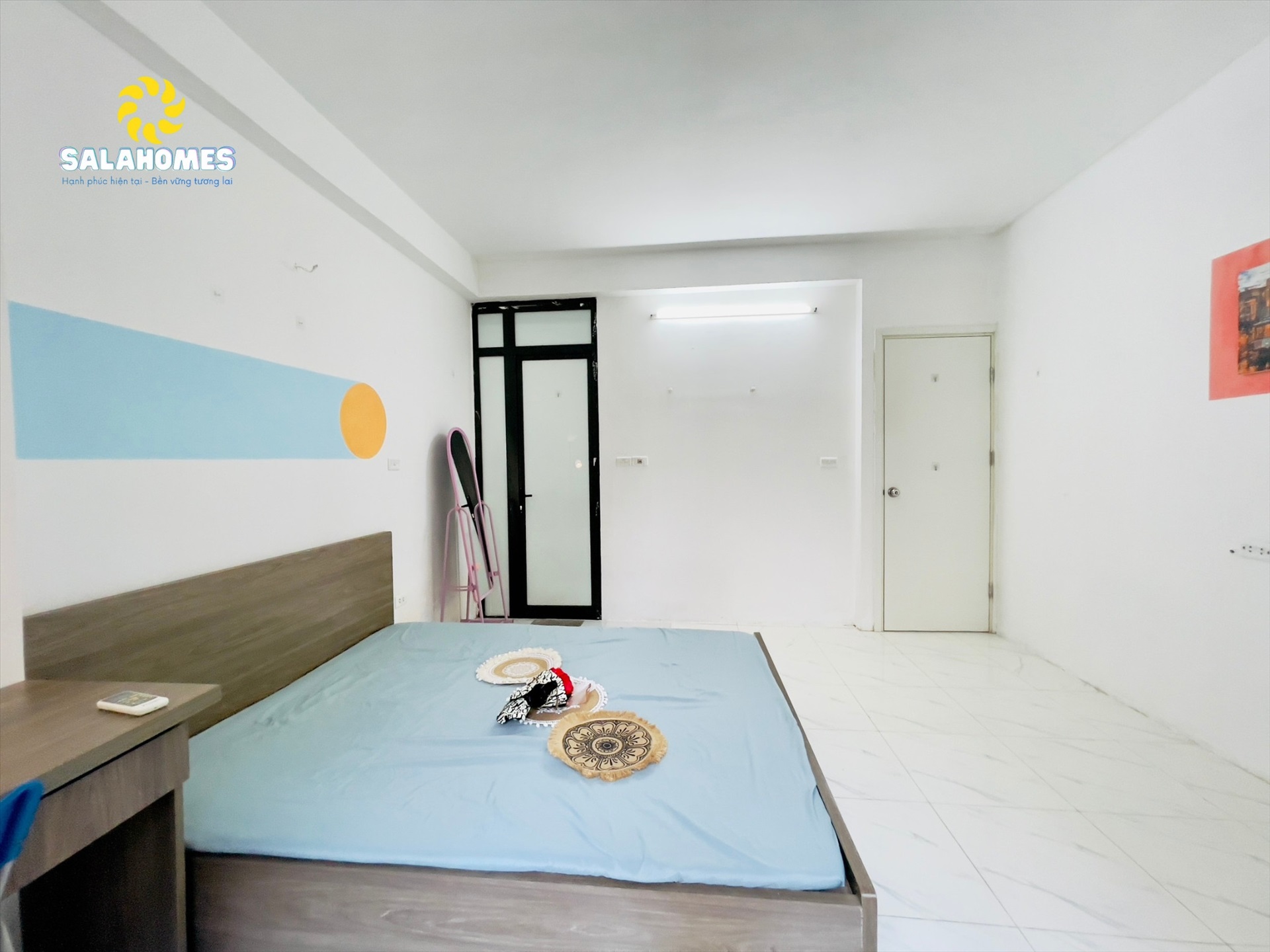 Phòng trọ 2 Phòng ngủ 49m2 tại Salahomes Khương Trung - Thanh Xuân - Phòng ngủ