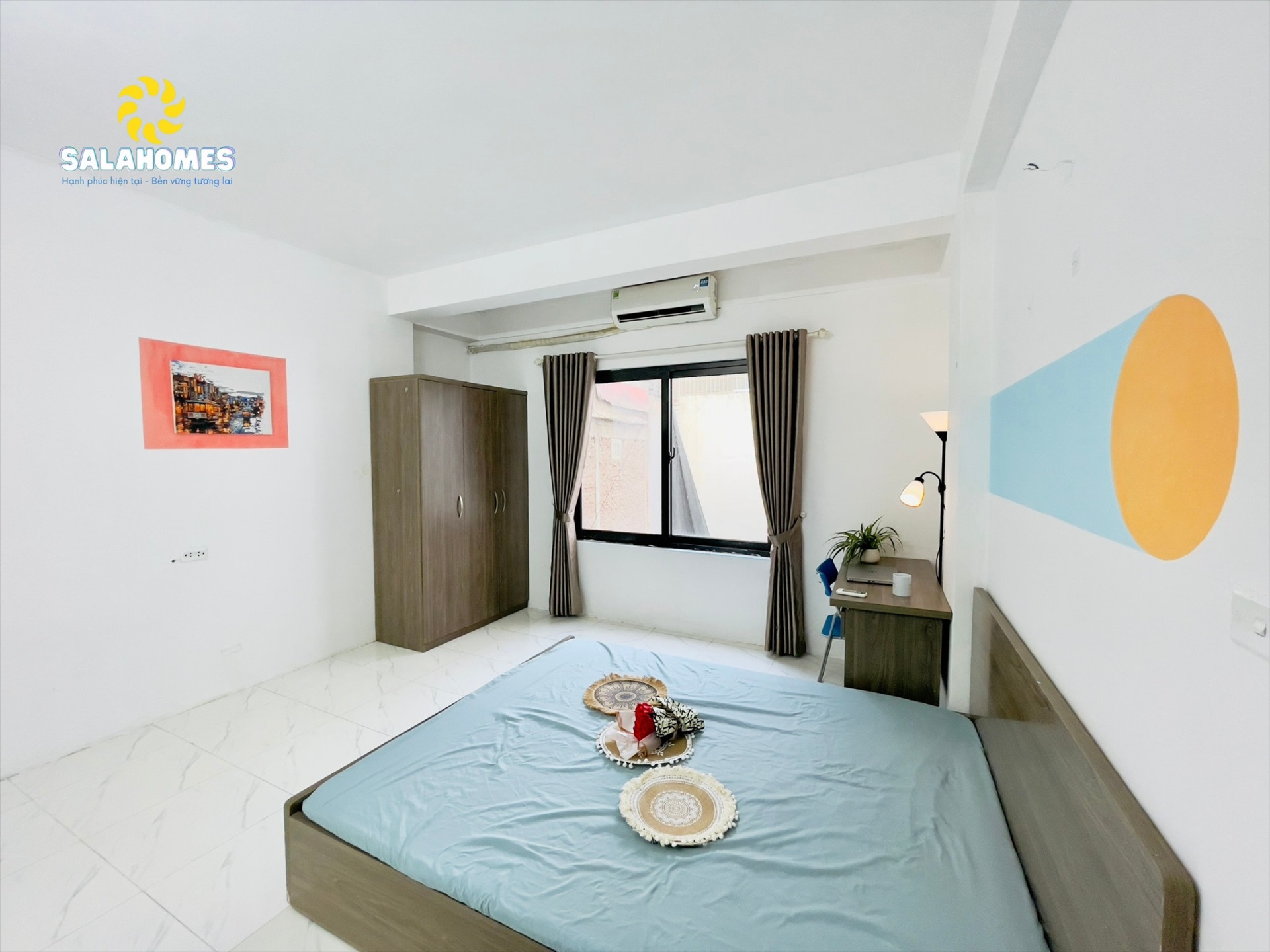 Phòng trọ 2 Phòng ngủ 49m2 tại Salahomes Khương Trung - Thanh Xuân - Phòng ngủ