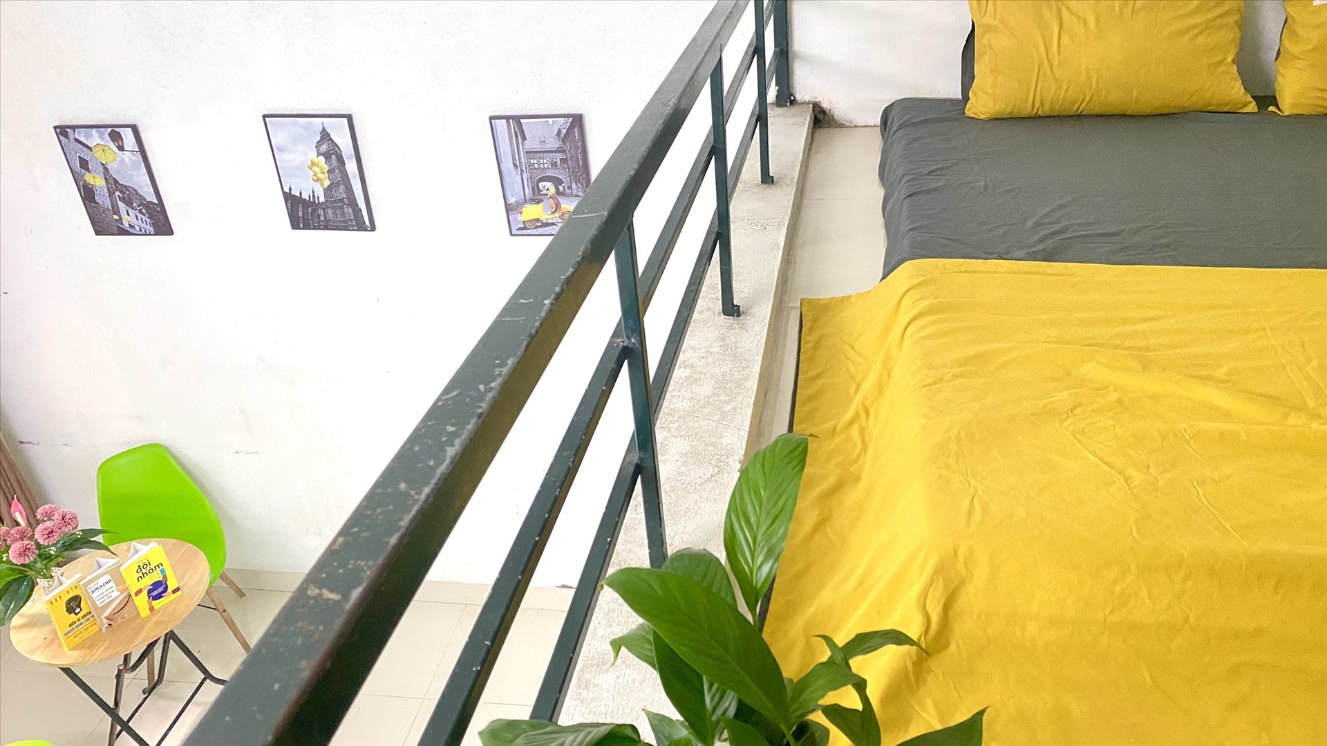 Phòng trọ Duplex 25m2 tại Suha Home Trần Thái Tông - Cầu Giấy - Phòng ngủ