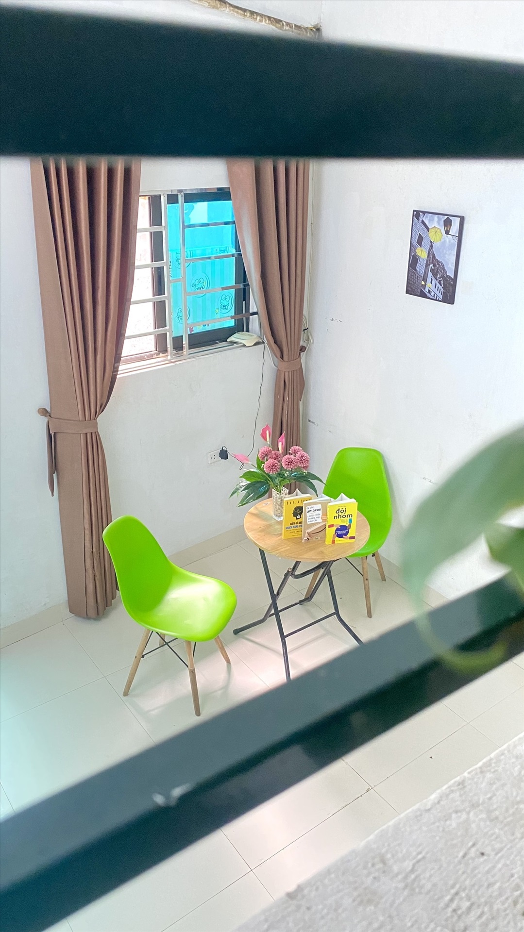 Phòng trọ Duplex 25m2 tại Suha Home Trần Thái Tông - Cầu Giấy - Phòng khách