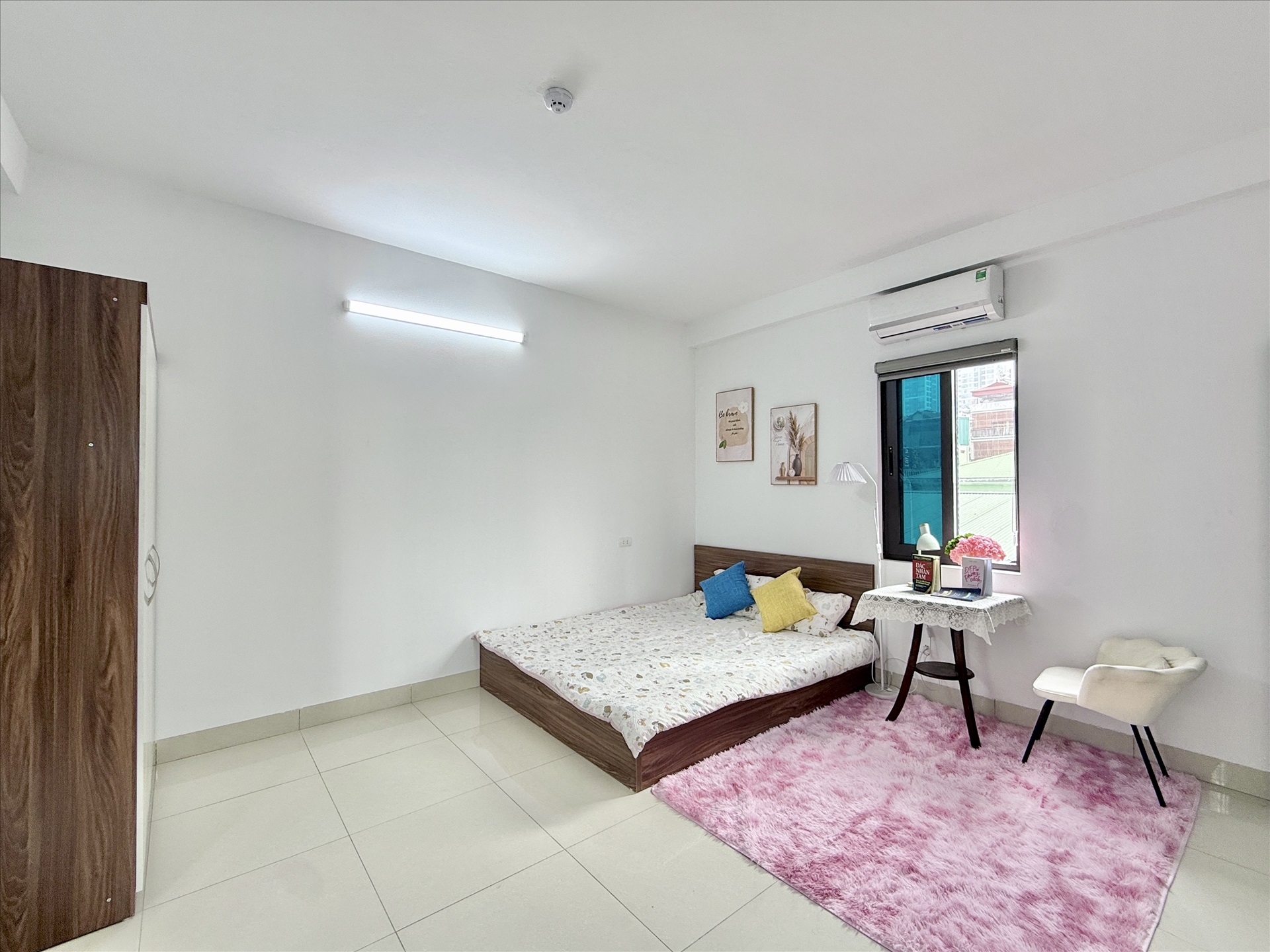 Phòng trọ Studio 26m2 tại Time House 5 Trần Cung - Bắc Từ Liêm - Phòng ngủ