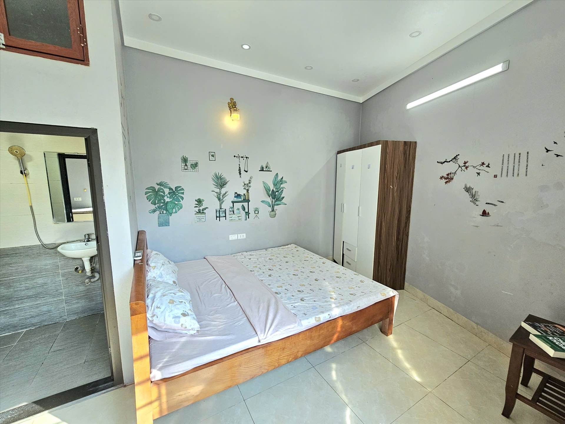Phòng trọ Studio 25m2 tại Timehouse 4 Mỹ Đình - Nam Từ Liêm - Phòng ngủ