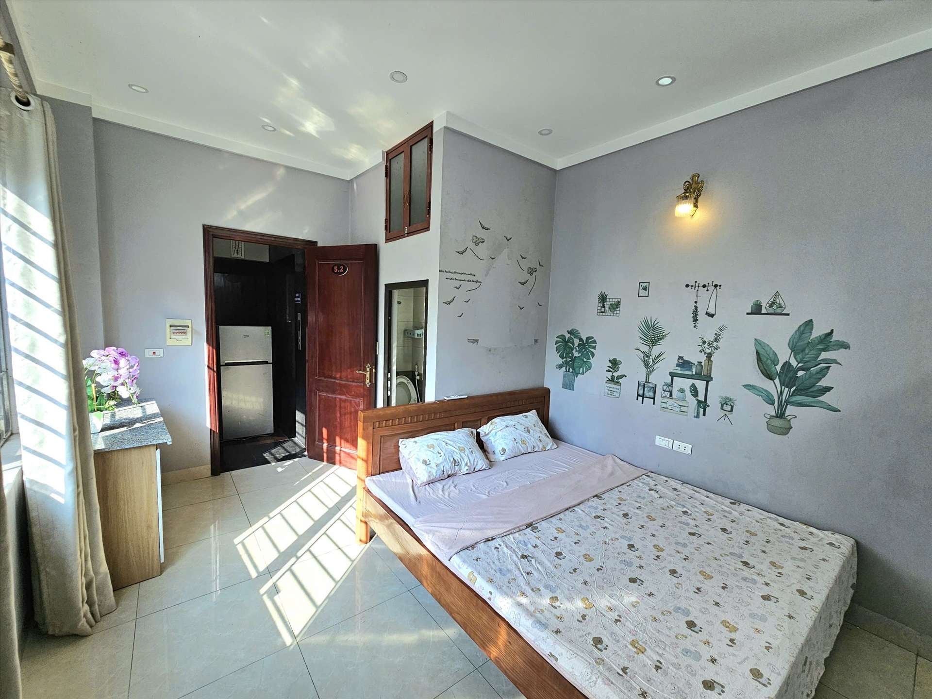Phòng trọ Studio 25m2 tại Timehouse 4 Mỹ Đình - Nam Từ Liêm - Phòng ngủ