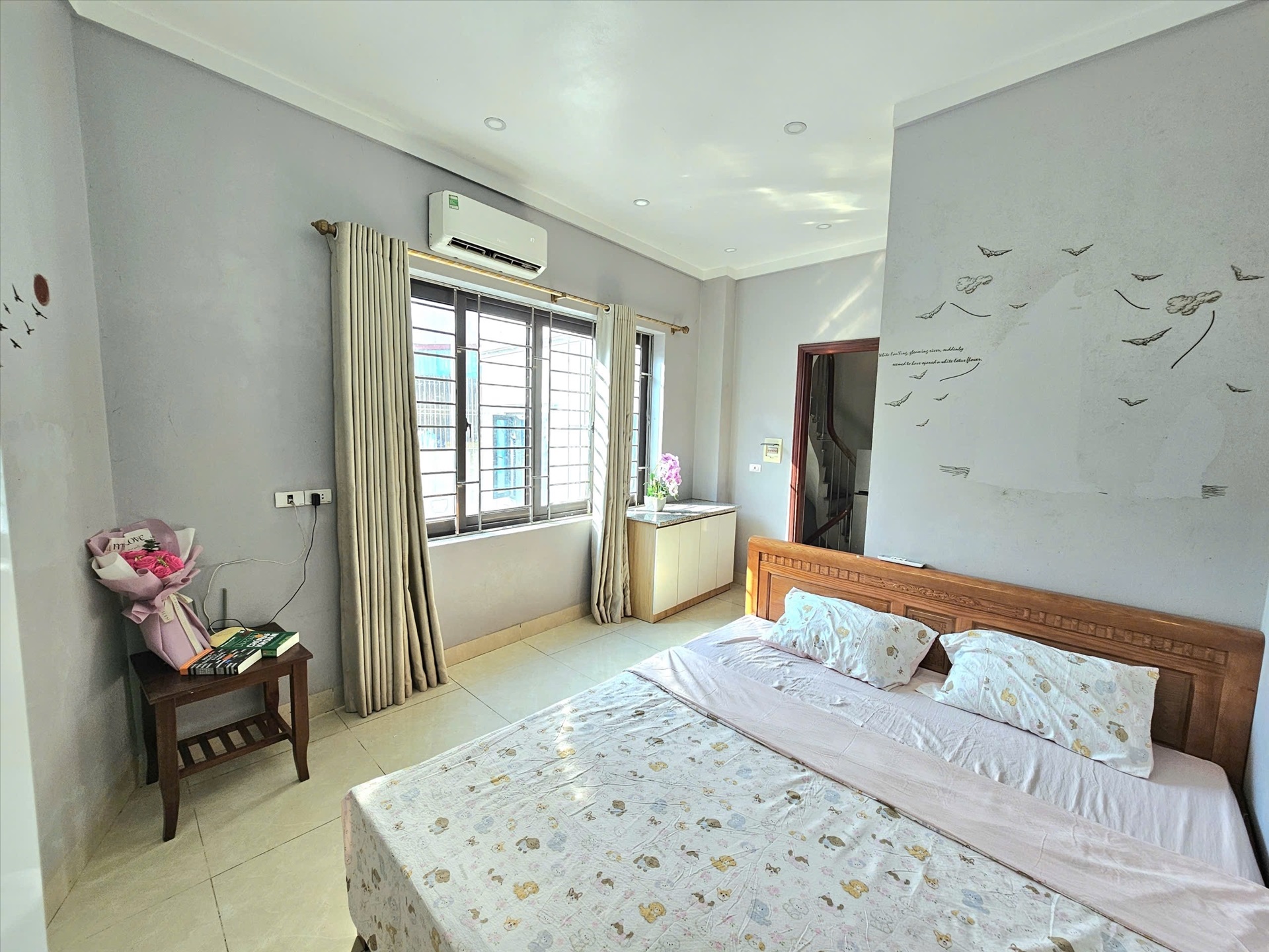 Phòng trọ Studio 25m2 tại Timehouse 4 Mỹ Đình - Nam Từ Liêm - Phòng ngủ
