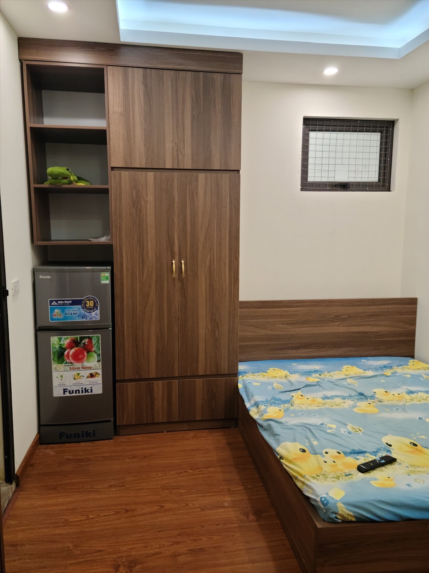 Phòng trọ Studio 20m2 tại NV Home Võ Chí Công - Cầu Giấy - Phòng ngủ