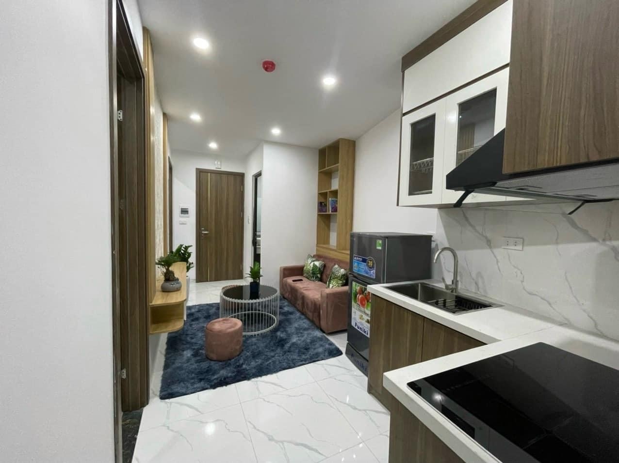 Phòng trọ 2 Phòng ngủ 40m2 tại TC Home Kim Mã - Ba Đình - Phòng khách