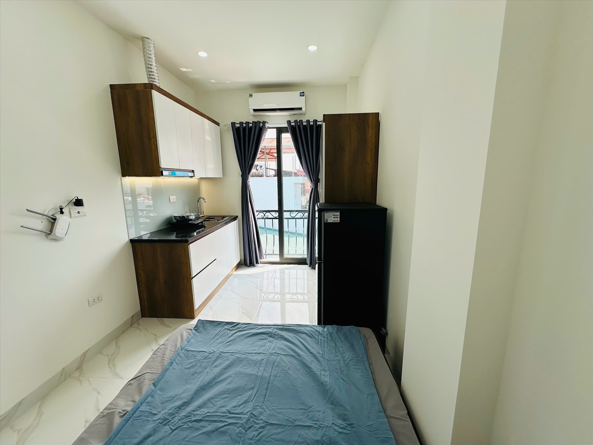 Phòng trọ Studio 25m2 tại HN Housing Nguyễn Khánh Toàn - Cầu Giấy - Phòng bếp