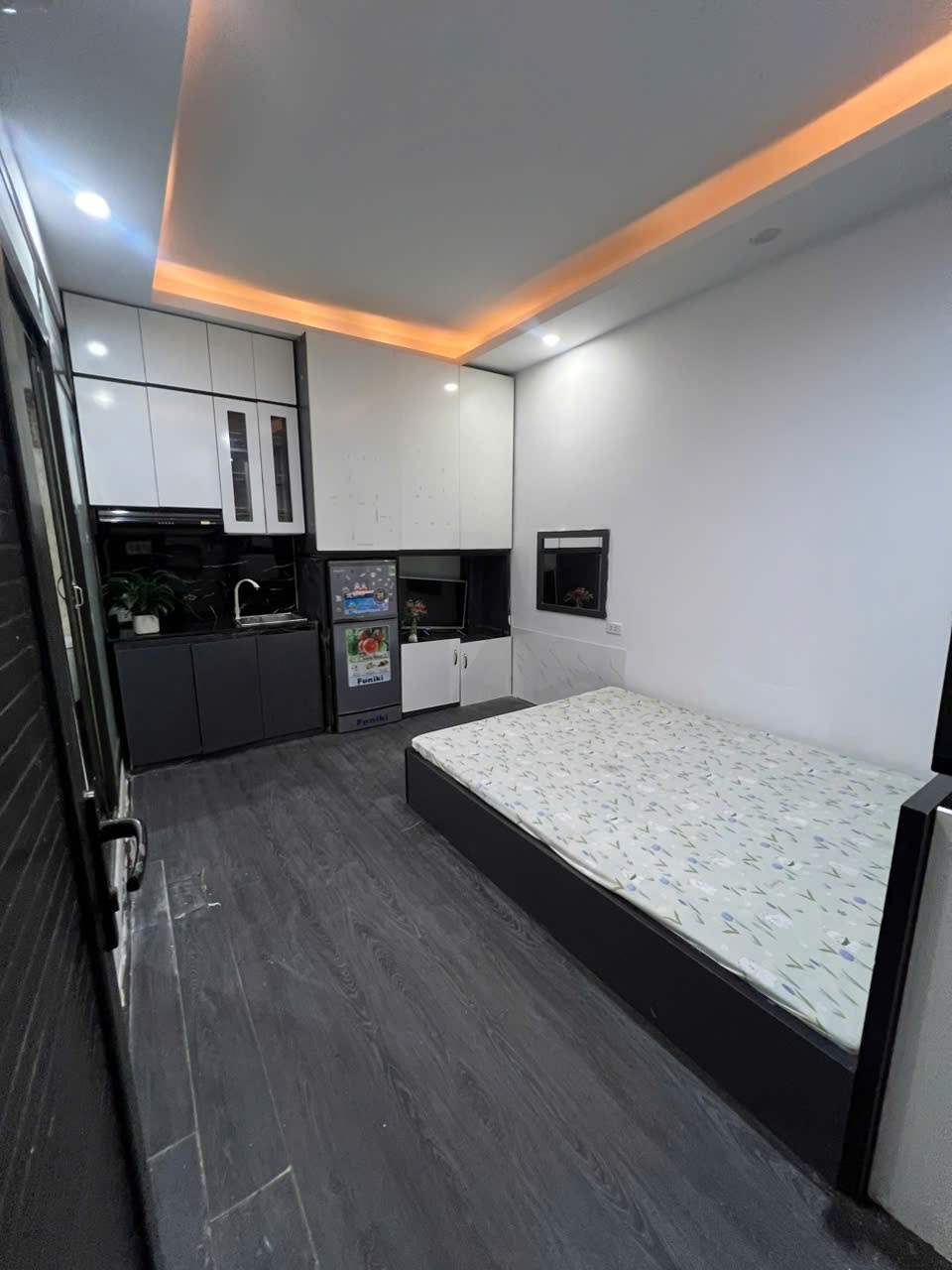Phòng trọ Studio 20m2 tại NT House Lê Quang Đạo - Nam Từ Liêm - Phòng ngủ