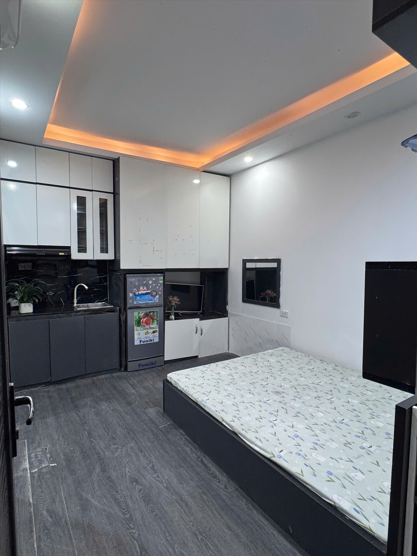 Phòng trọ Studio 22m2 tại NT House Lê Quang Đạo - Nam Từ Liêm - Phòng bếp