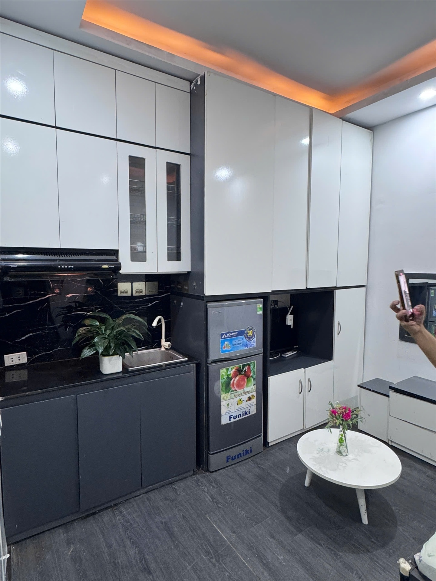 Phòng trọ Studio 22m2 tại NT House Lê Quang Đạo - Nam Từ Liêm - Phòng bếp
