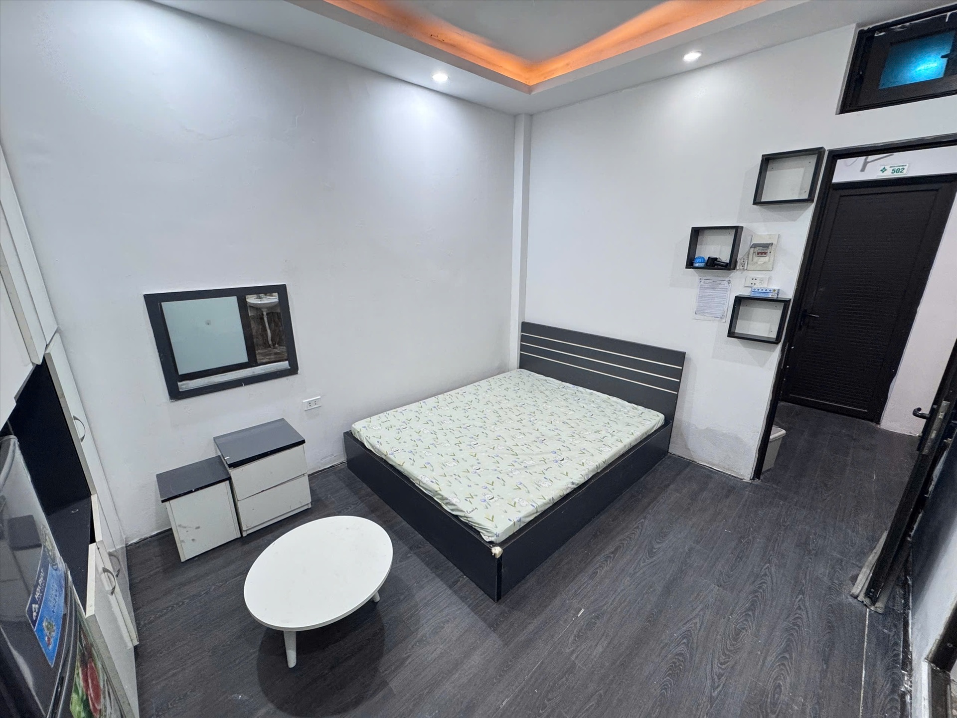 Phòng trọ Studio 22m2 tại NT House Lê Quang Đạo - Nam Từ Liêm - Phòng ngủ