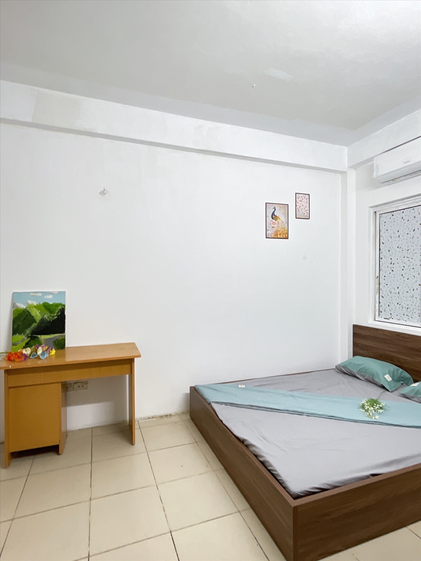 Phòng trọ 2 Phòng ngủ 40m2 tại Happyhomes Cổ Nhuế - Bắc Từ Liêm - Phòng ngủ