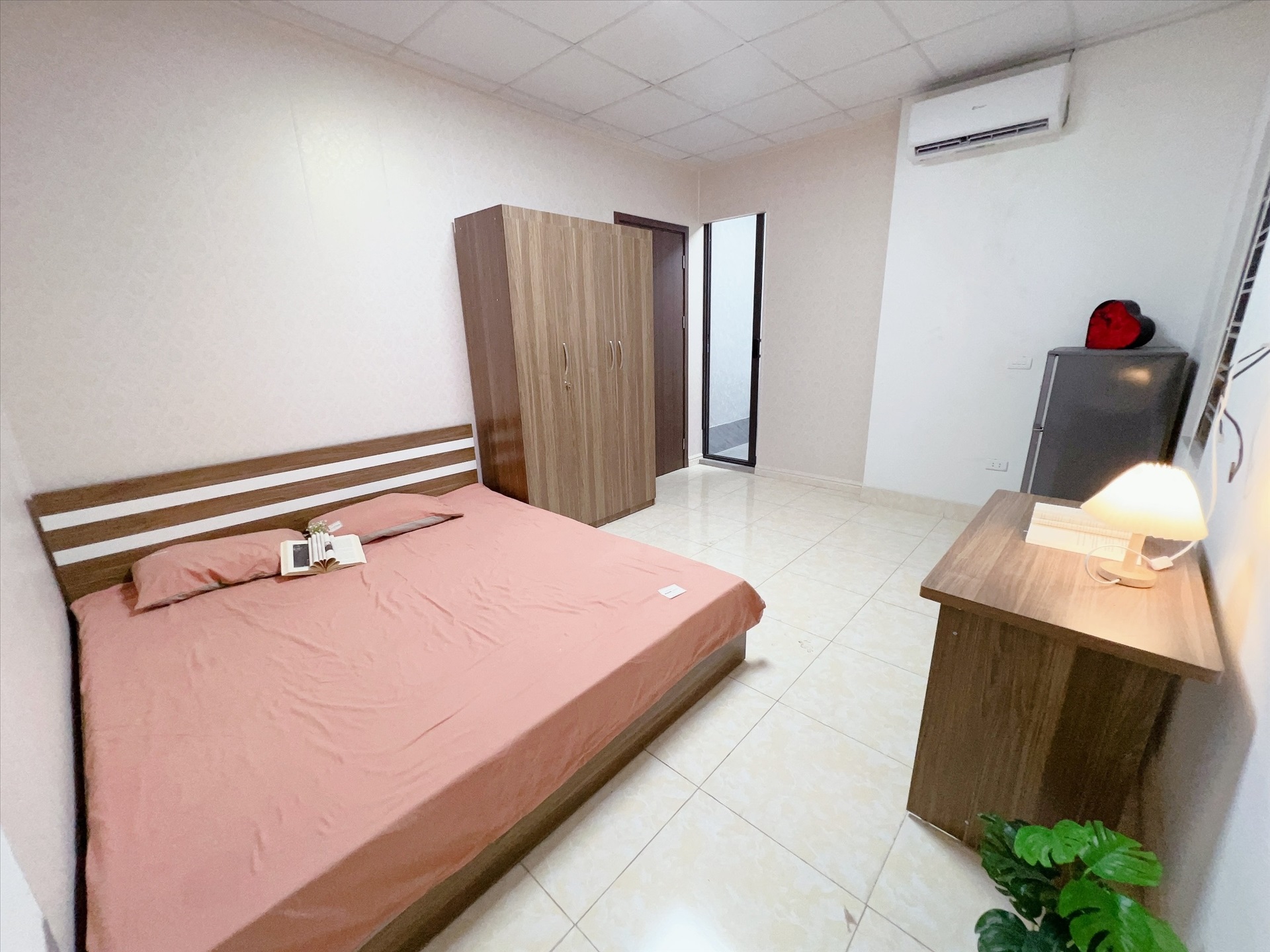 Phòng trọ Studio 30m2 tại Happyhomes Bala - Hà Đông - Phòng ngủ
