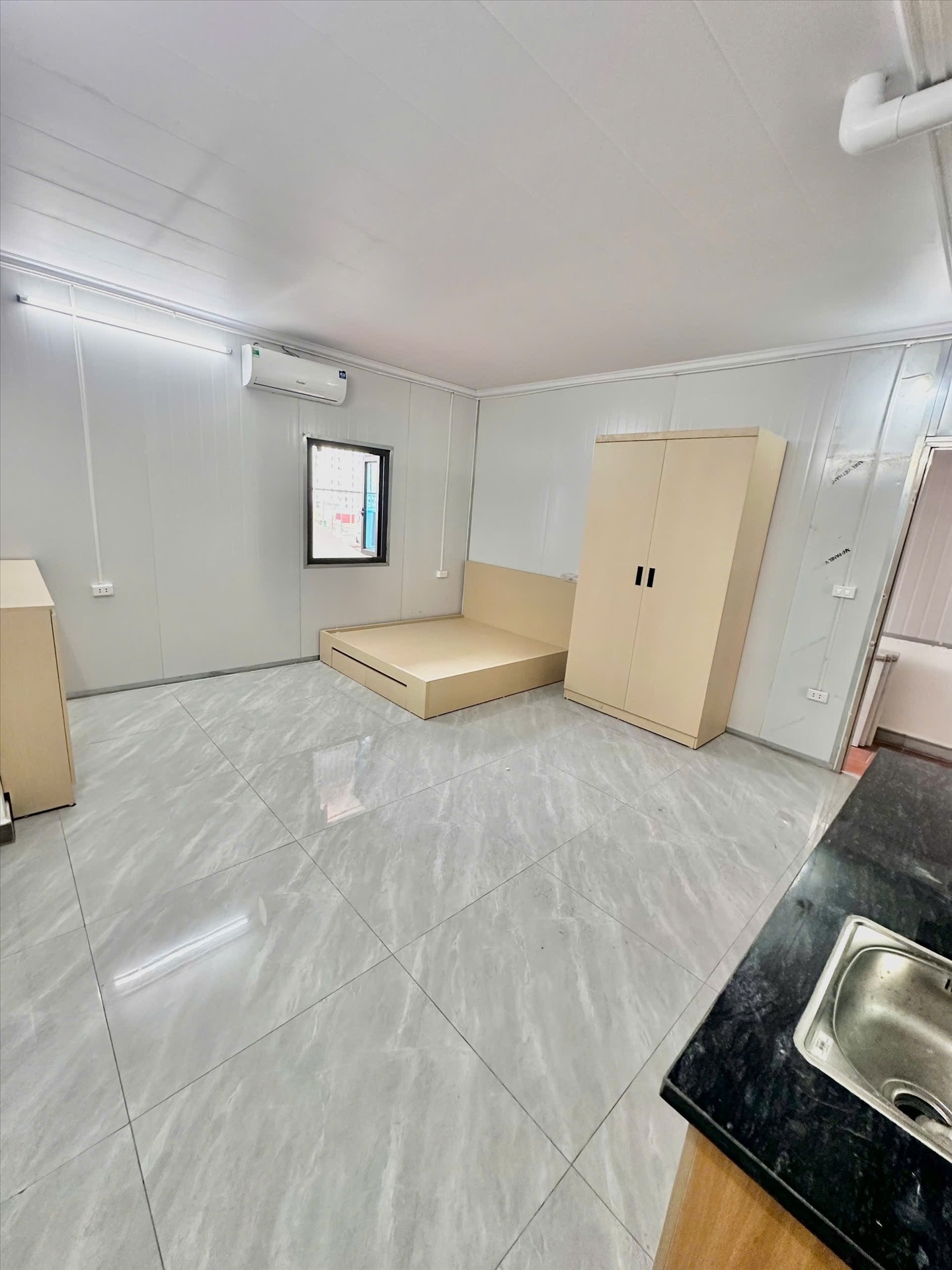 Phòng trọ Studio 35m2 tại GENZ Home Phú Diễn - Bắc Từ Liêm - Phòng ngủ